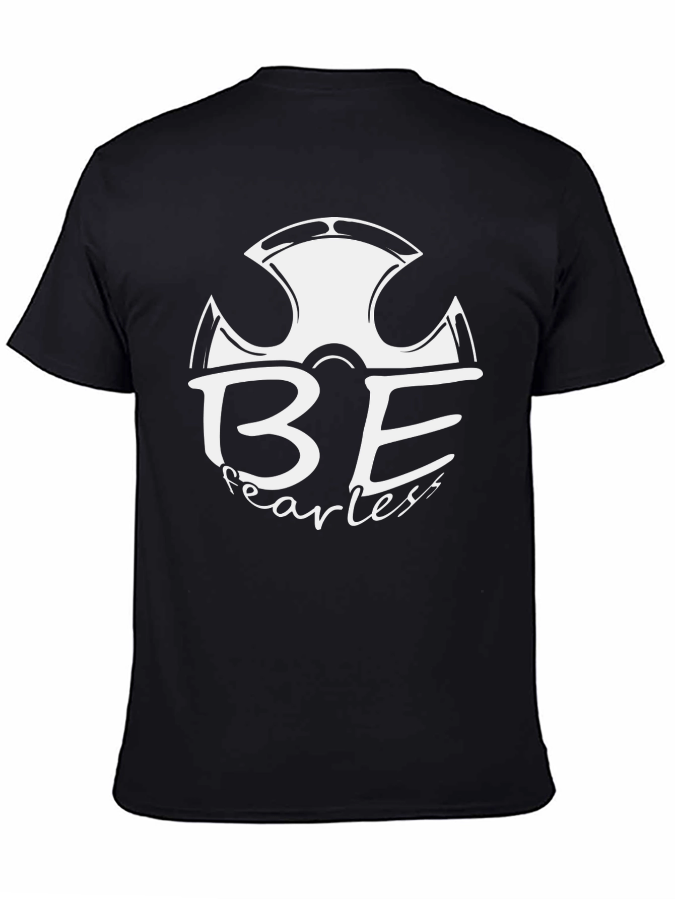 Be Fearless Graphic T-Shirt - Classic Black Tee
