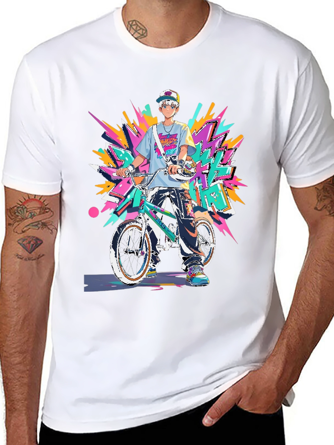 Anime Graffiti Art T-Shirt