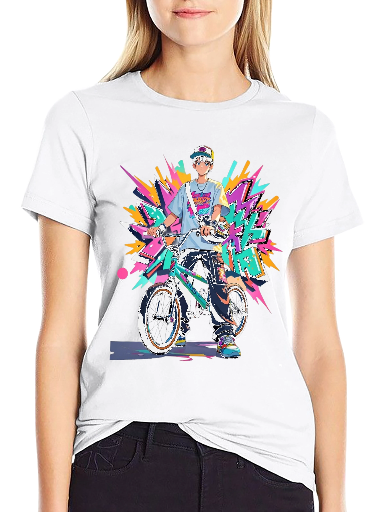 Anime Graffiti Art T-Shirt
