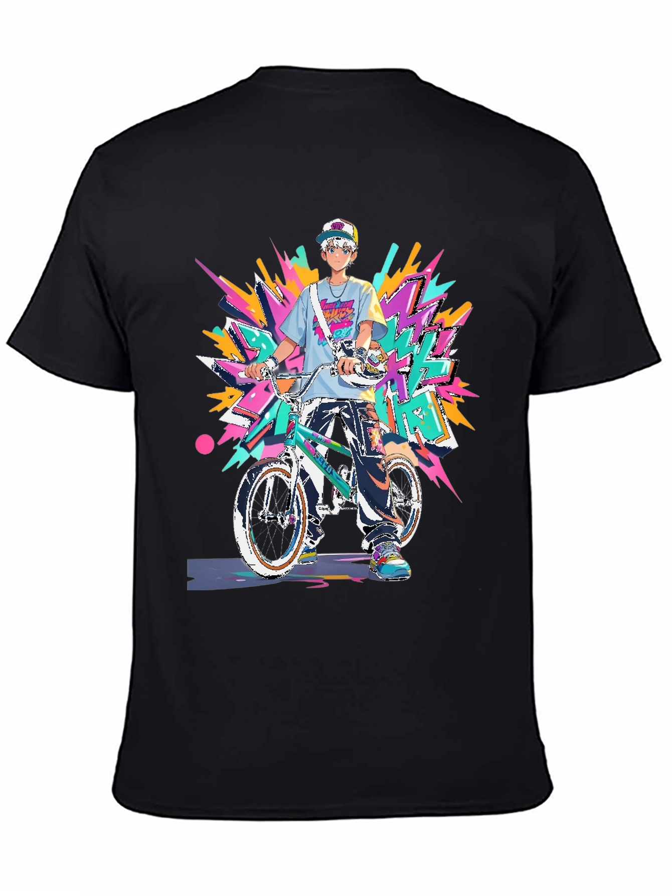 Anime Graffiti Art T-Shirt