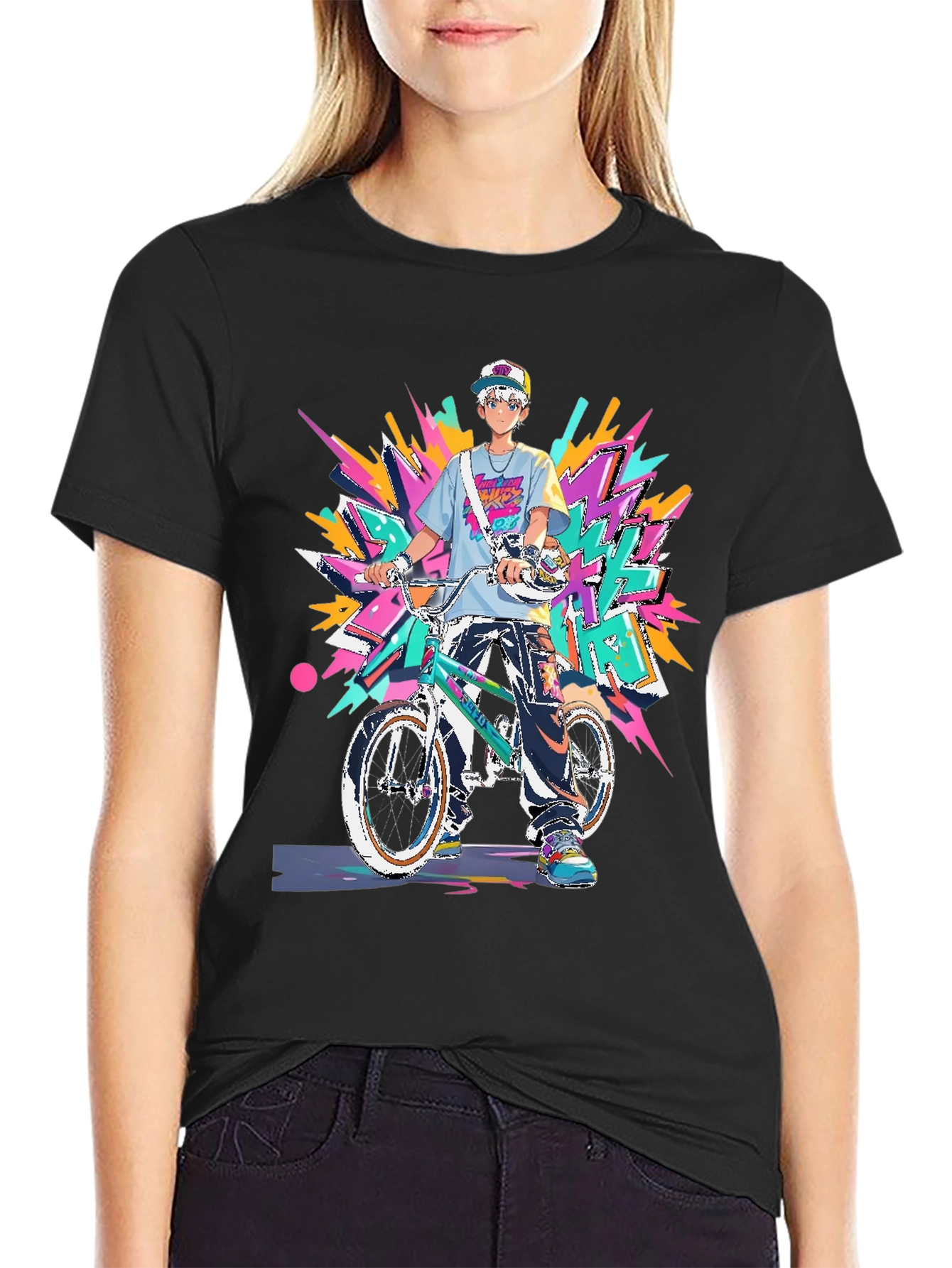 Anime Graffiti Art T-Shirt