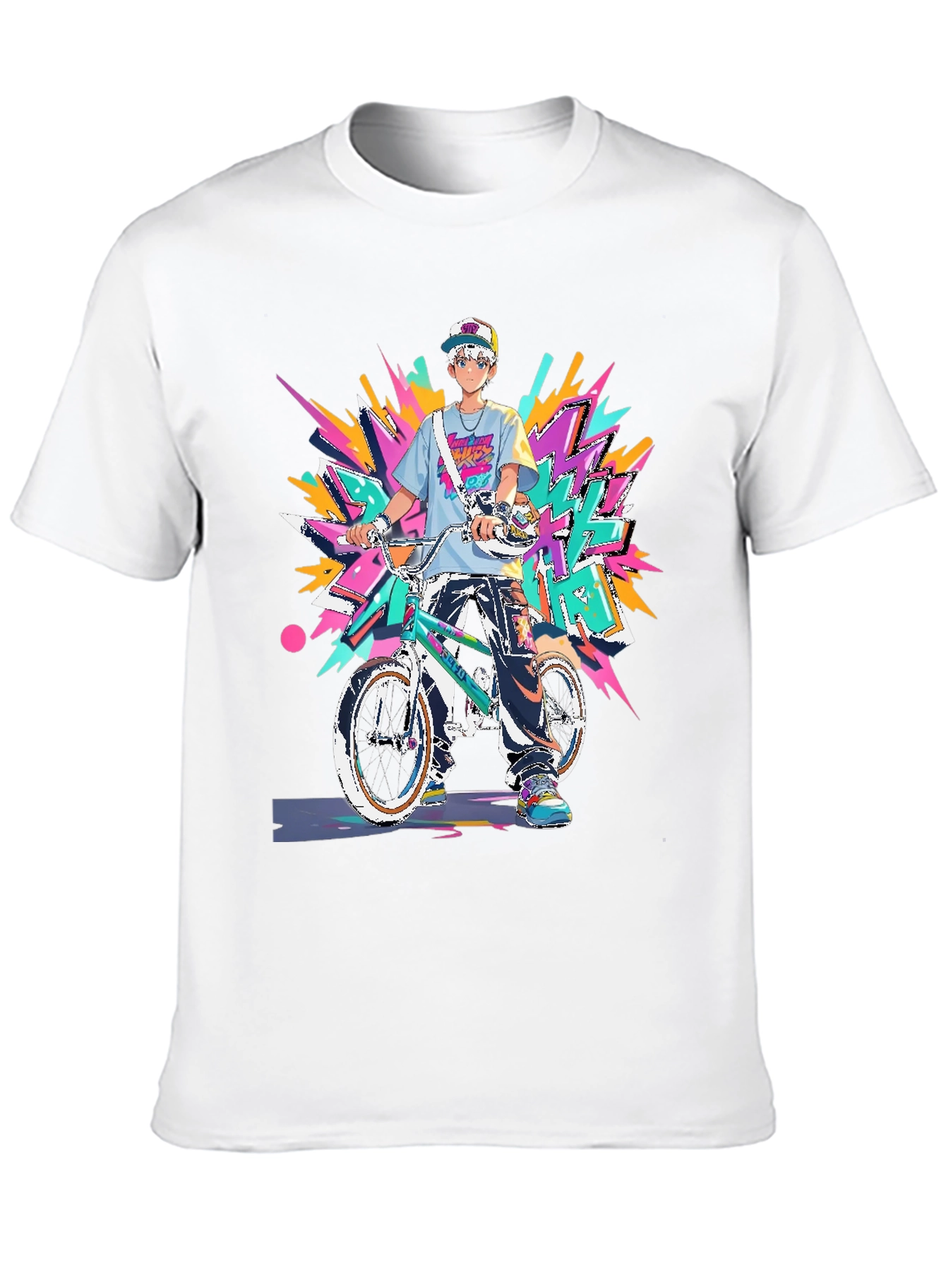 Anime Graffiti Art T-Shirt