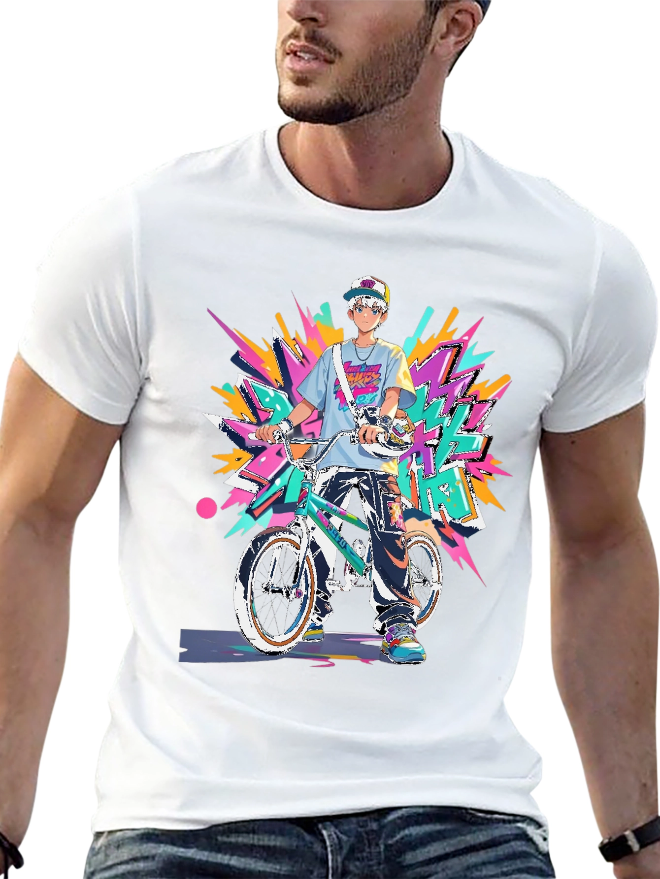 Anime Graffiti Art T-Shirt