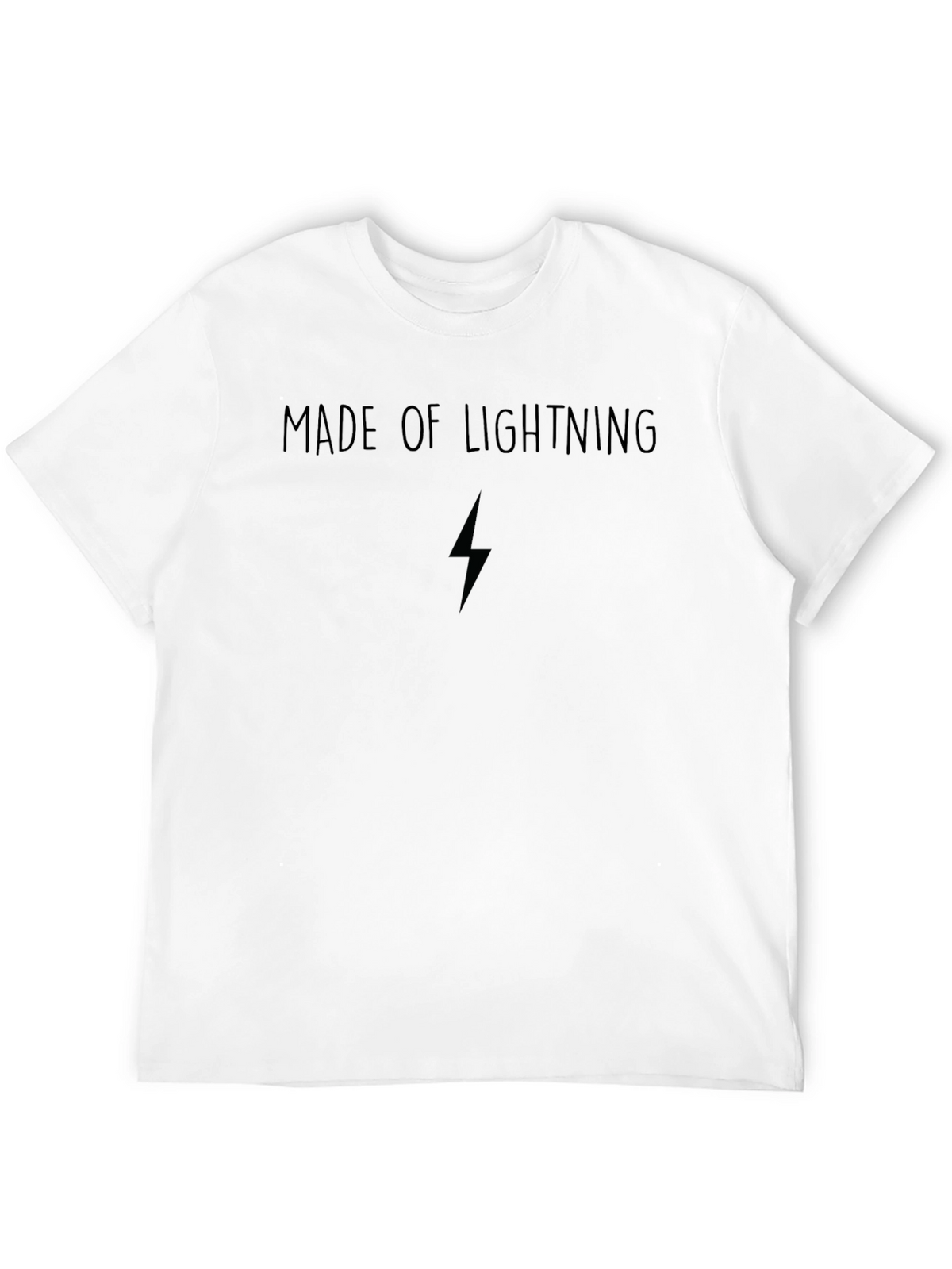 Made of Lightning Black T-Shirt