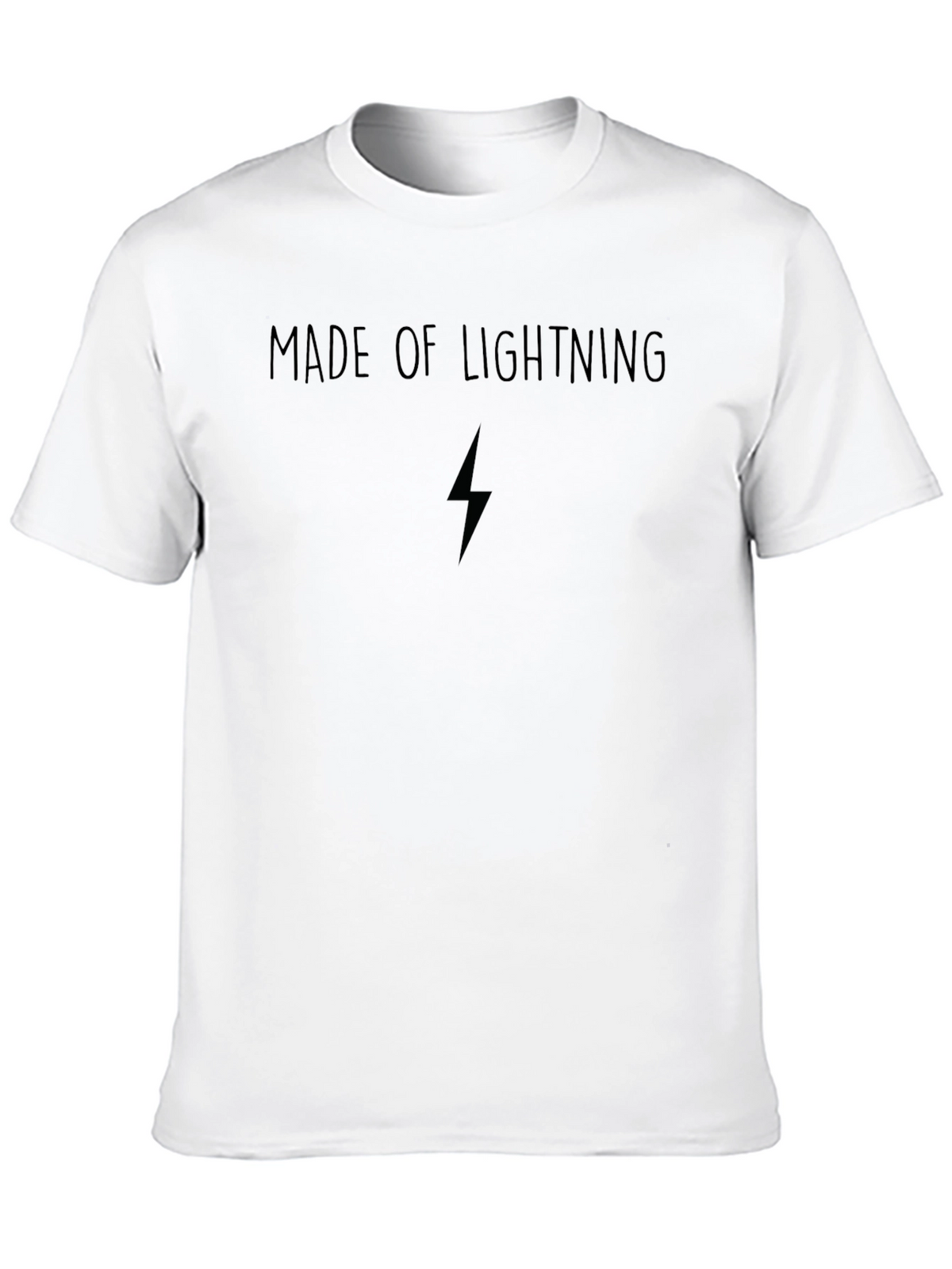 Made of Lightning Black T-Shirt
