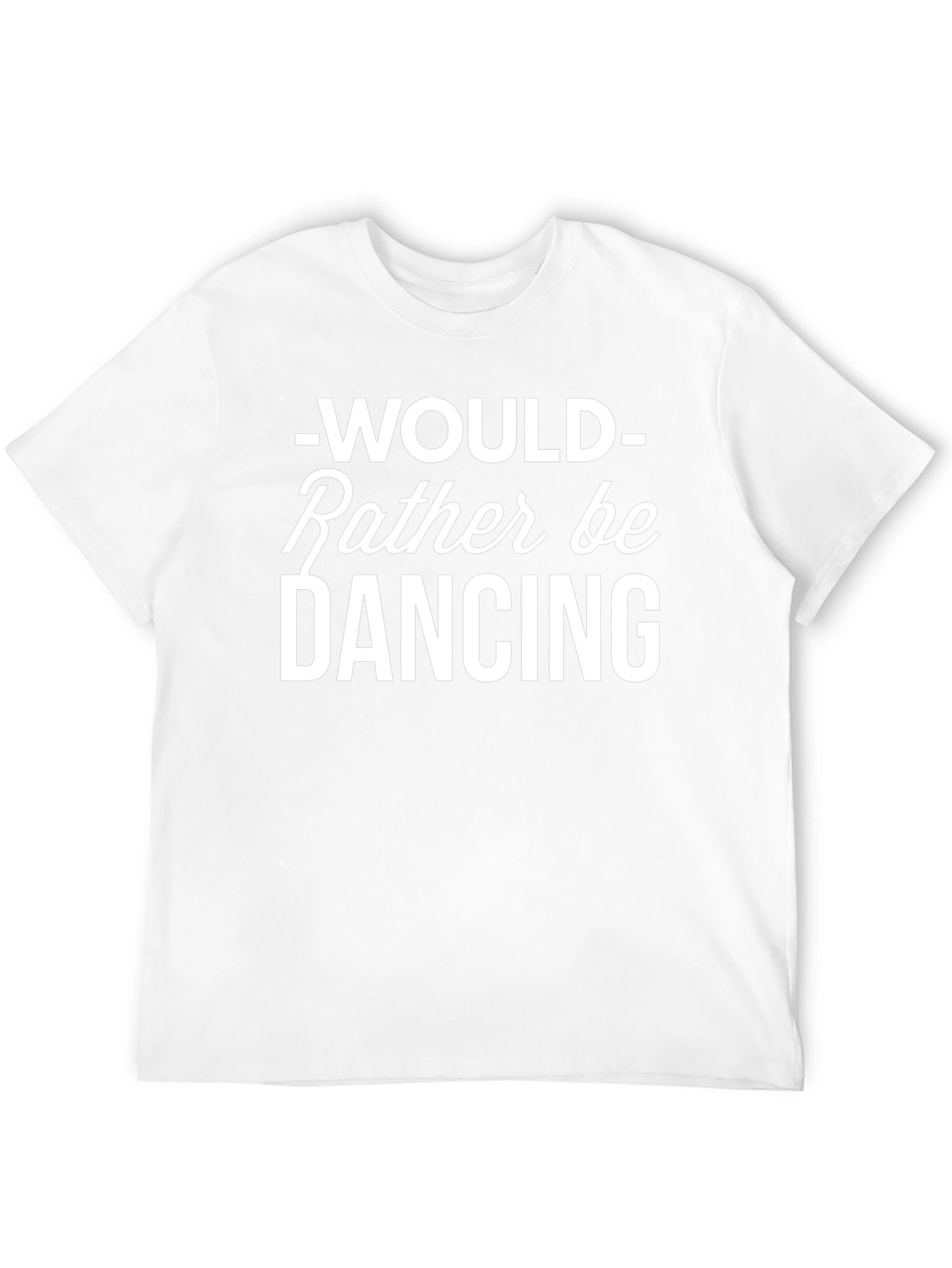 Would Rather Be Dancing Tee - Black