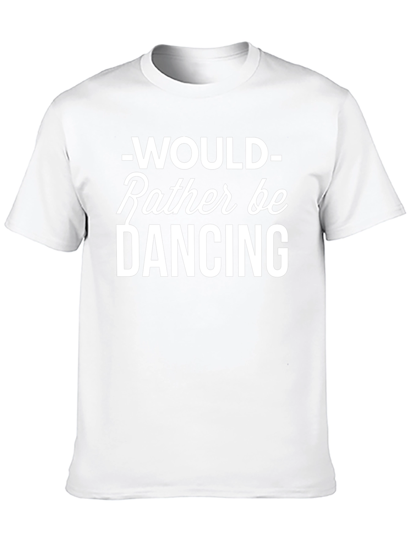 Would Rather Be Dancing Tee - Black