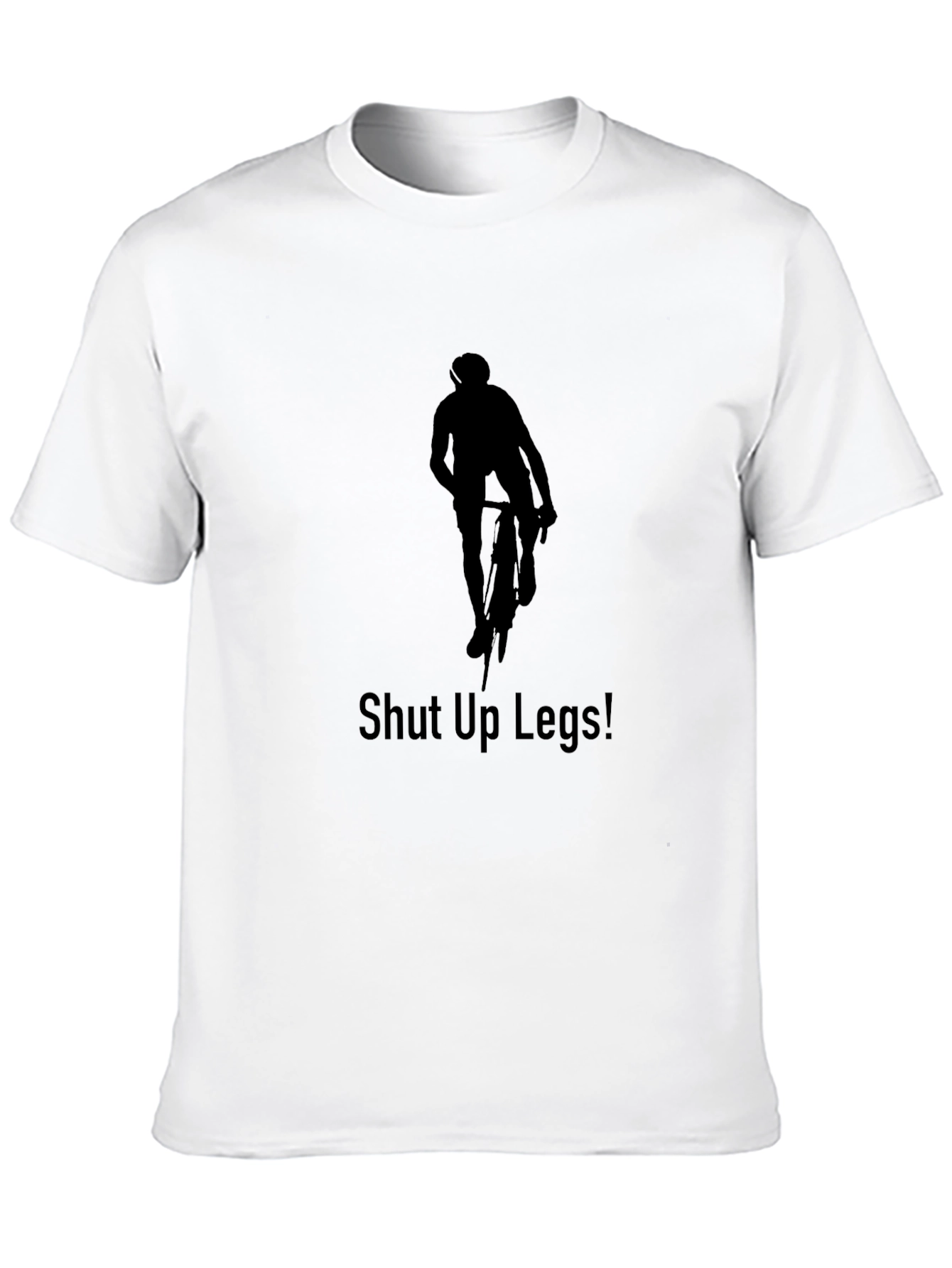Cyclist Silhouette T-Shirt - Shut Up Legs!