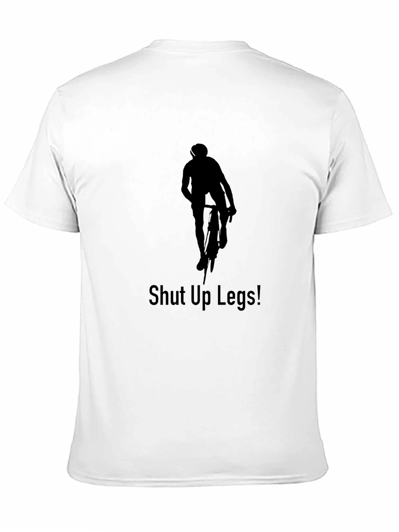 Cyclist Silhouette T-Shirt - Shut Up Legs!