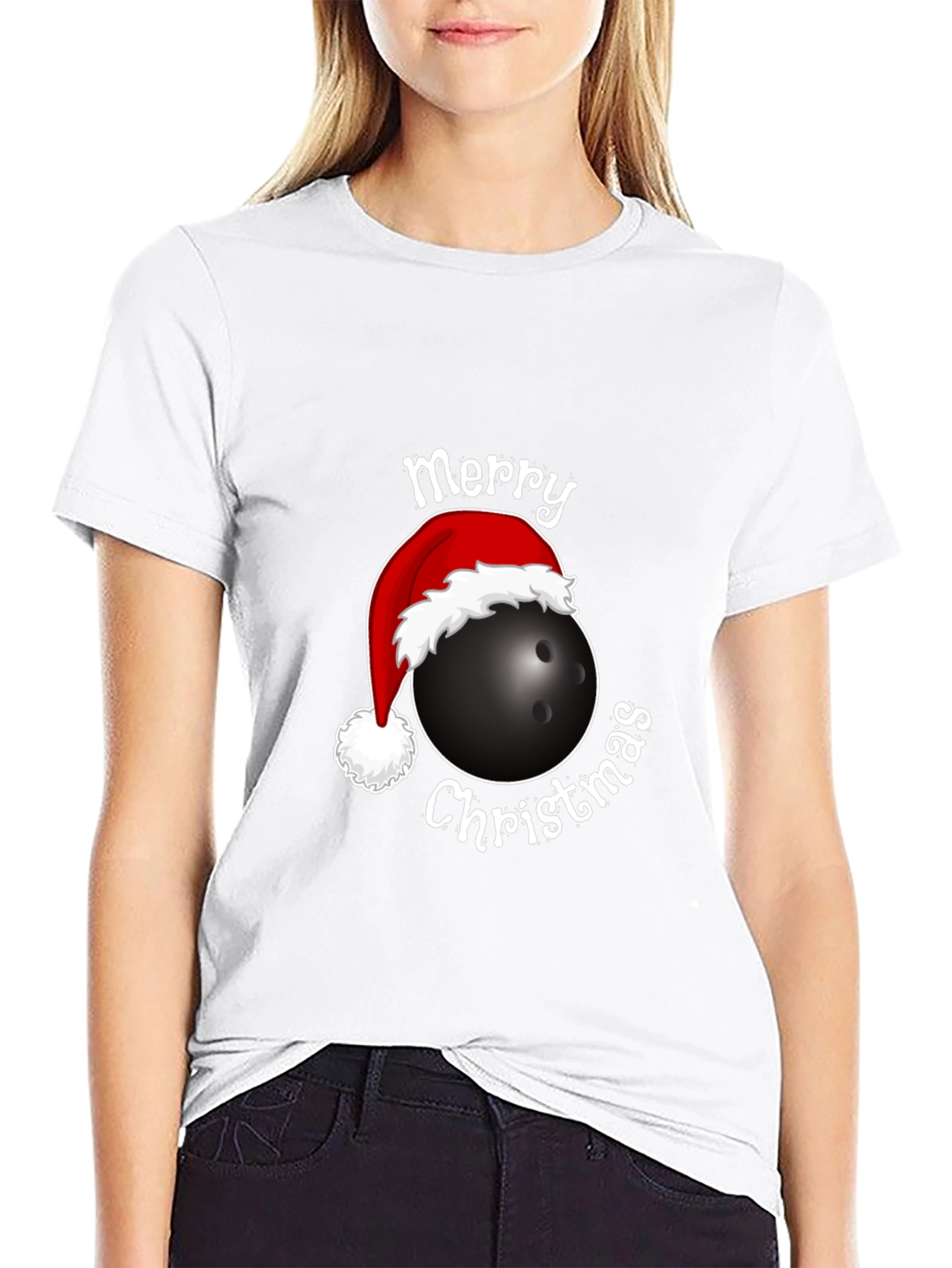 Bowling Merry Christmas T-Shirt