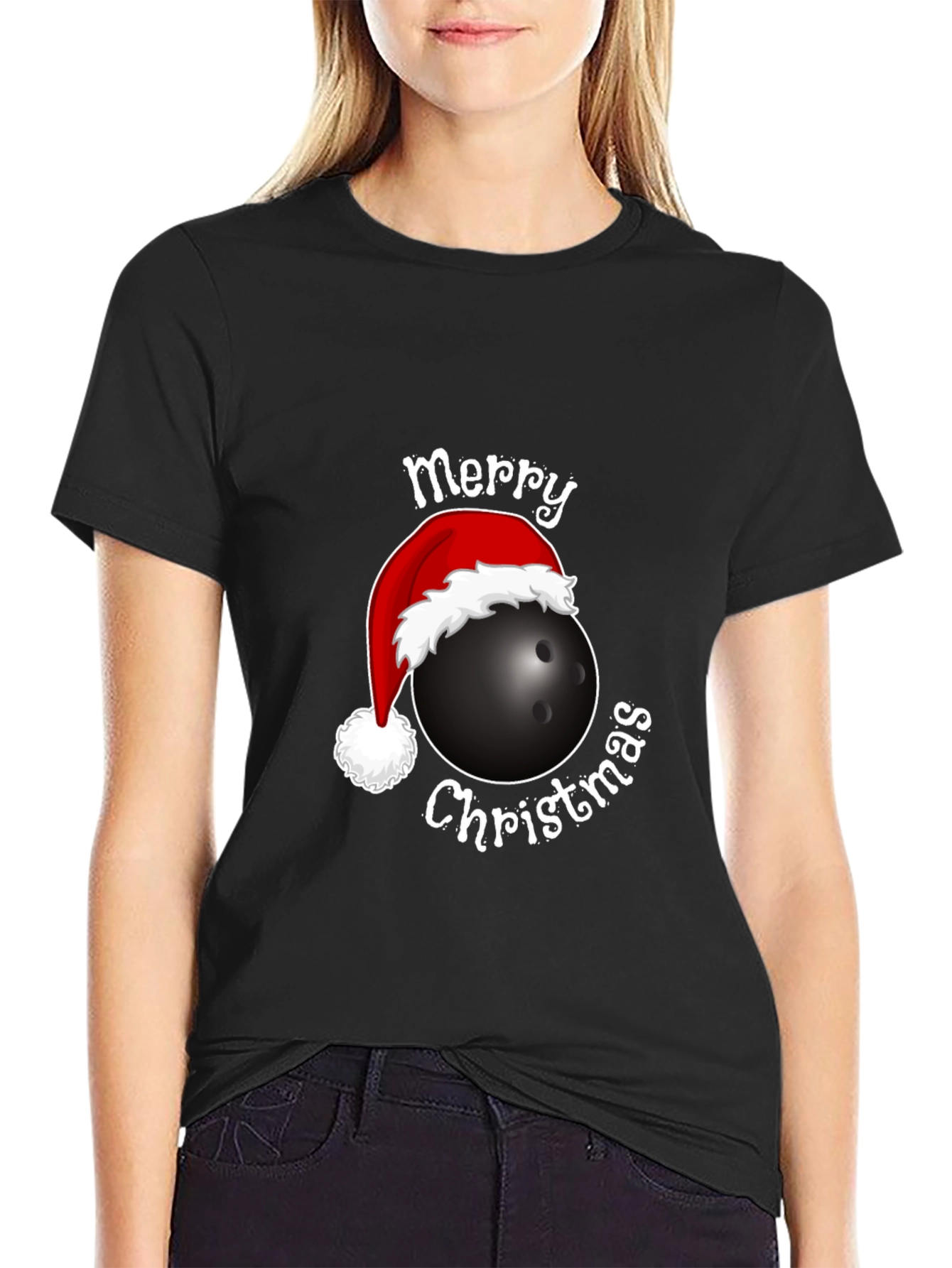 Bowling Merry Christmas T-Shirt