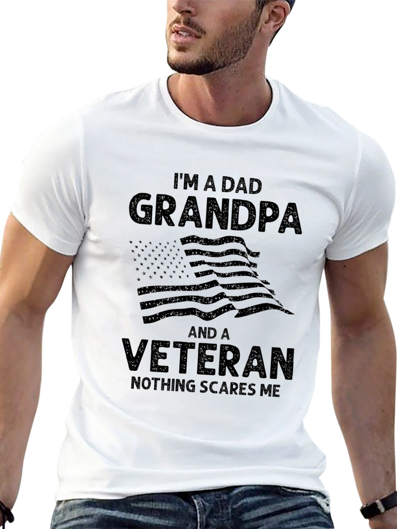 Dad Grandpa Veteran T-Shirt