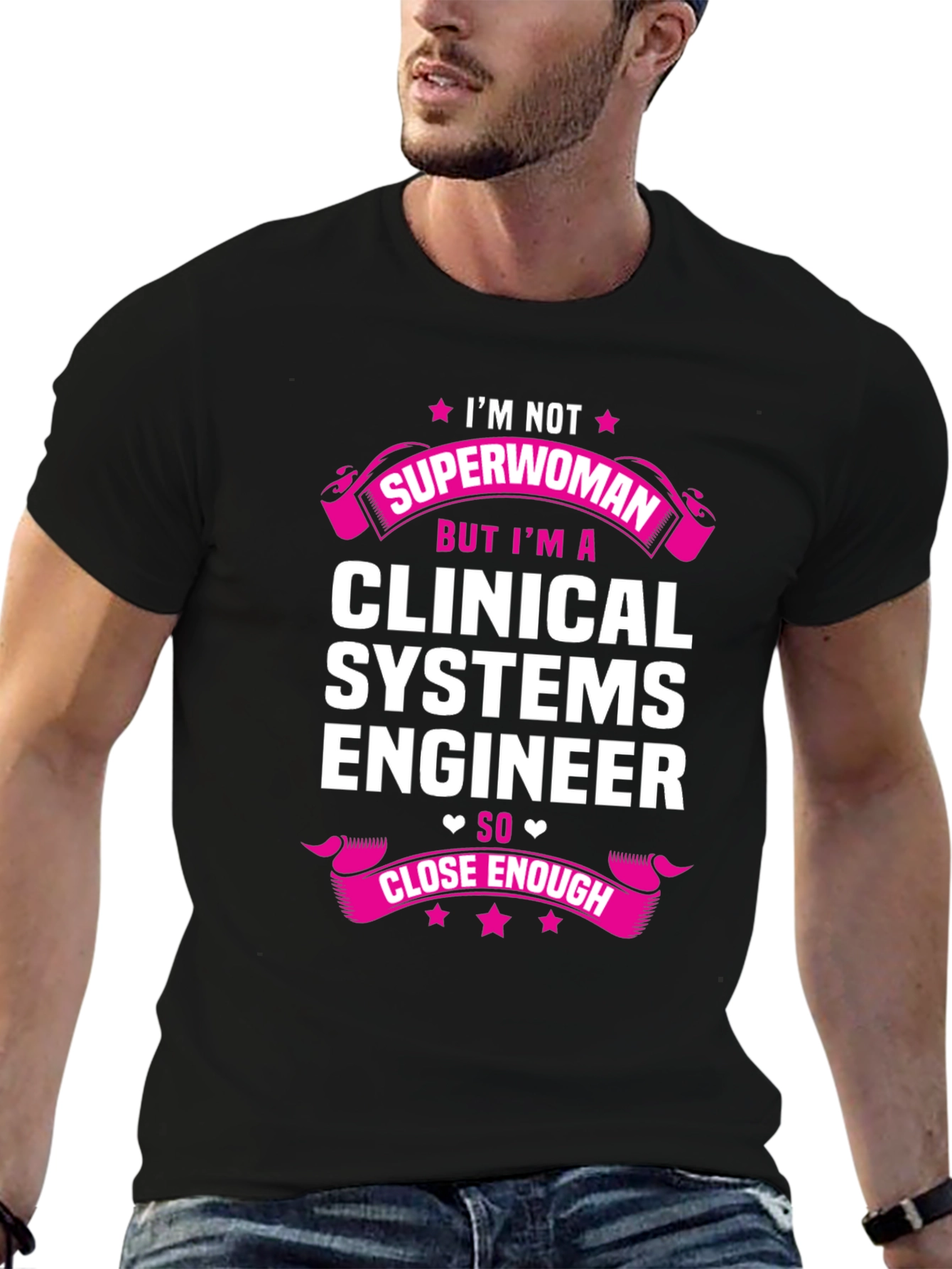 Clinical Systems Engineer Superwoman T-Shirt