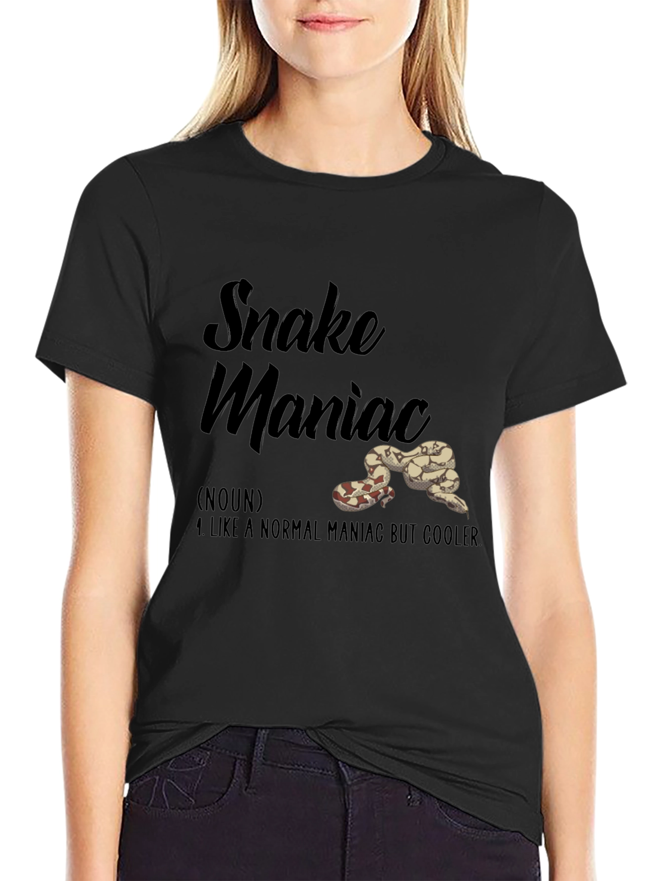 Snake Maniac T-Shirt: Cooler Than Normal