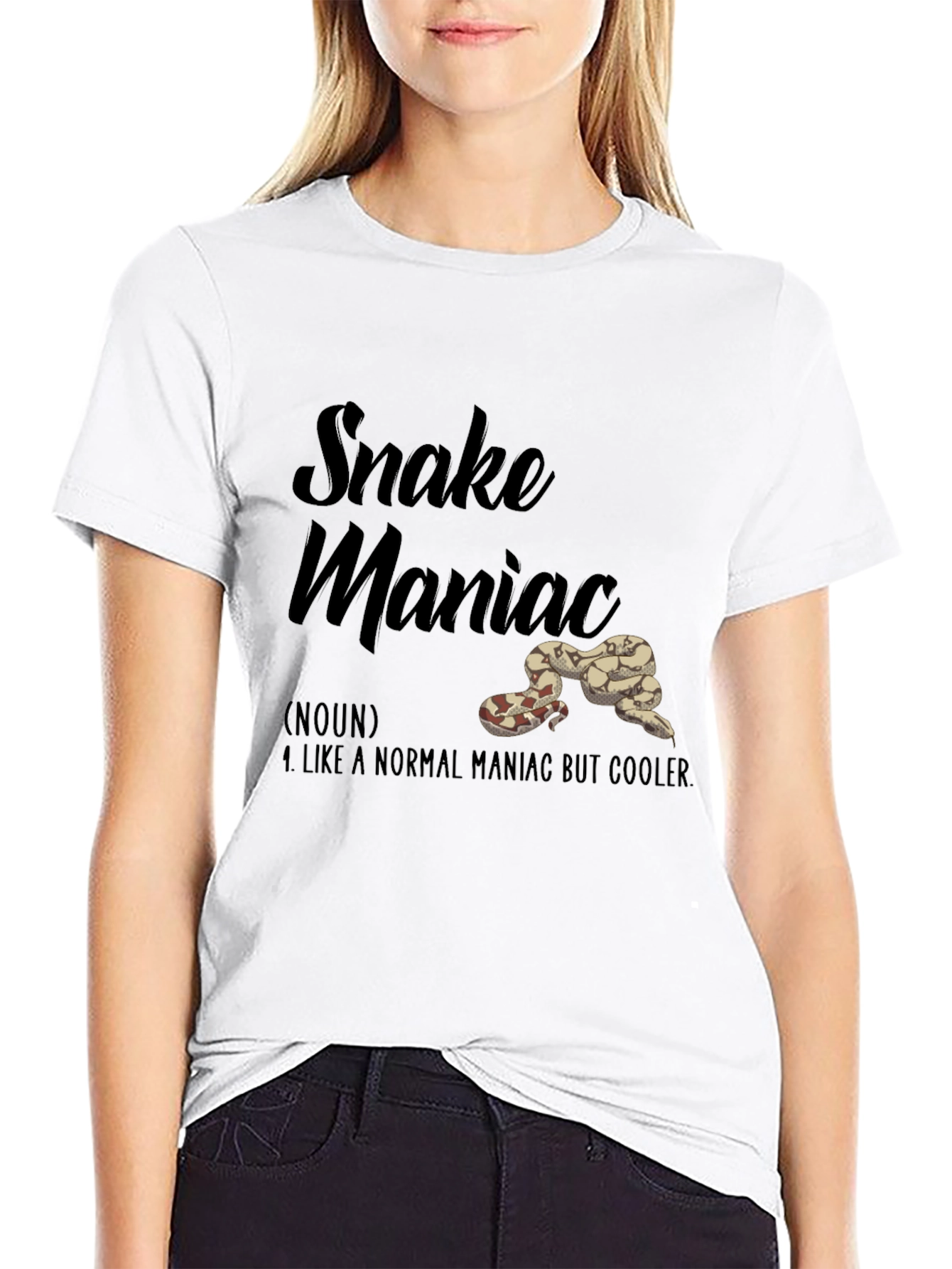 Snake Maniac T-Shirt: Cooler Than Normal