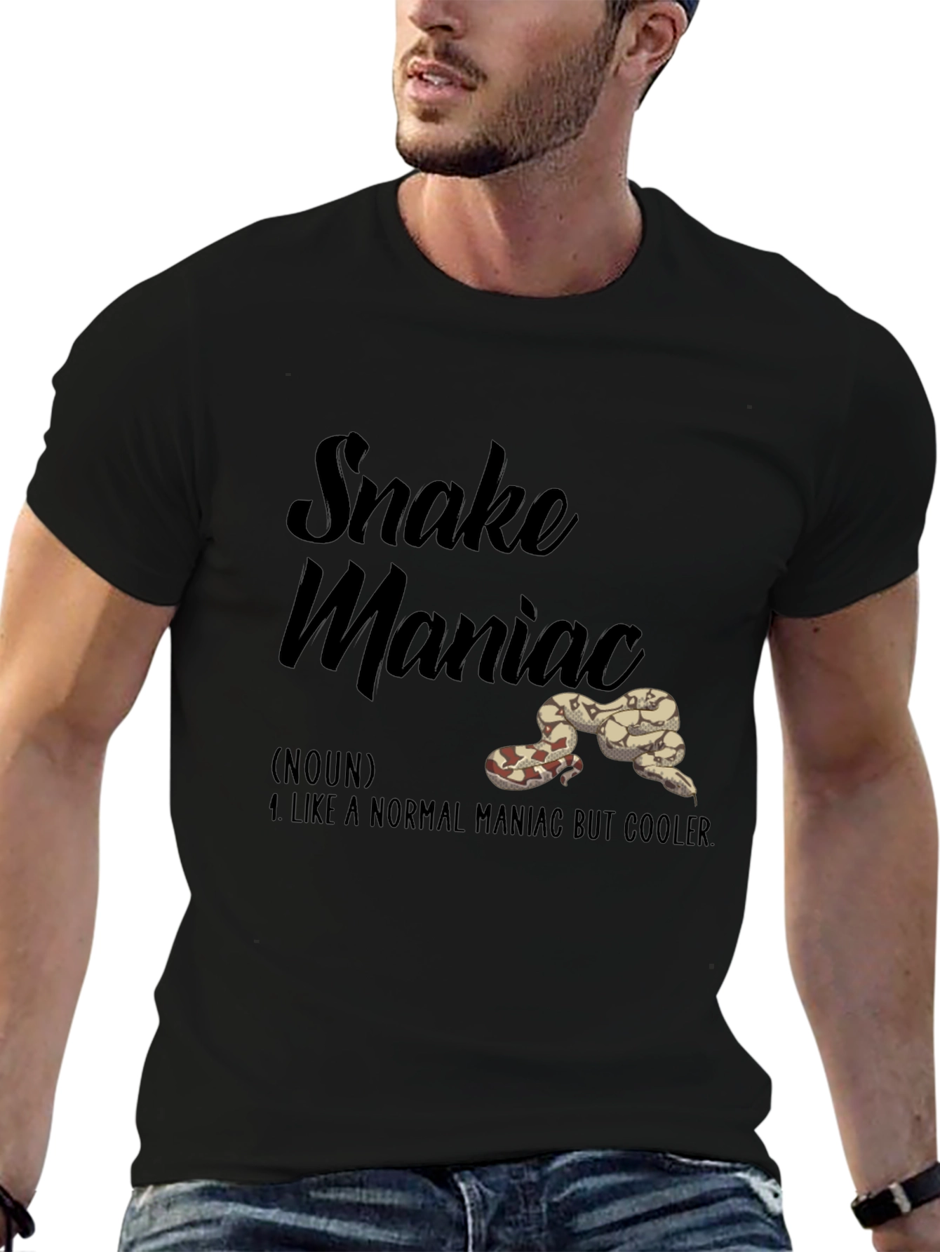 Snake Maniac T-Shirt: Cooler Than Normal