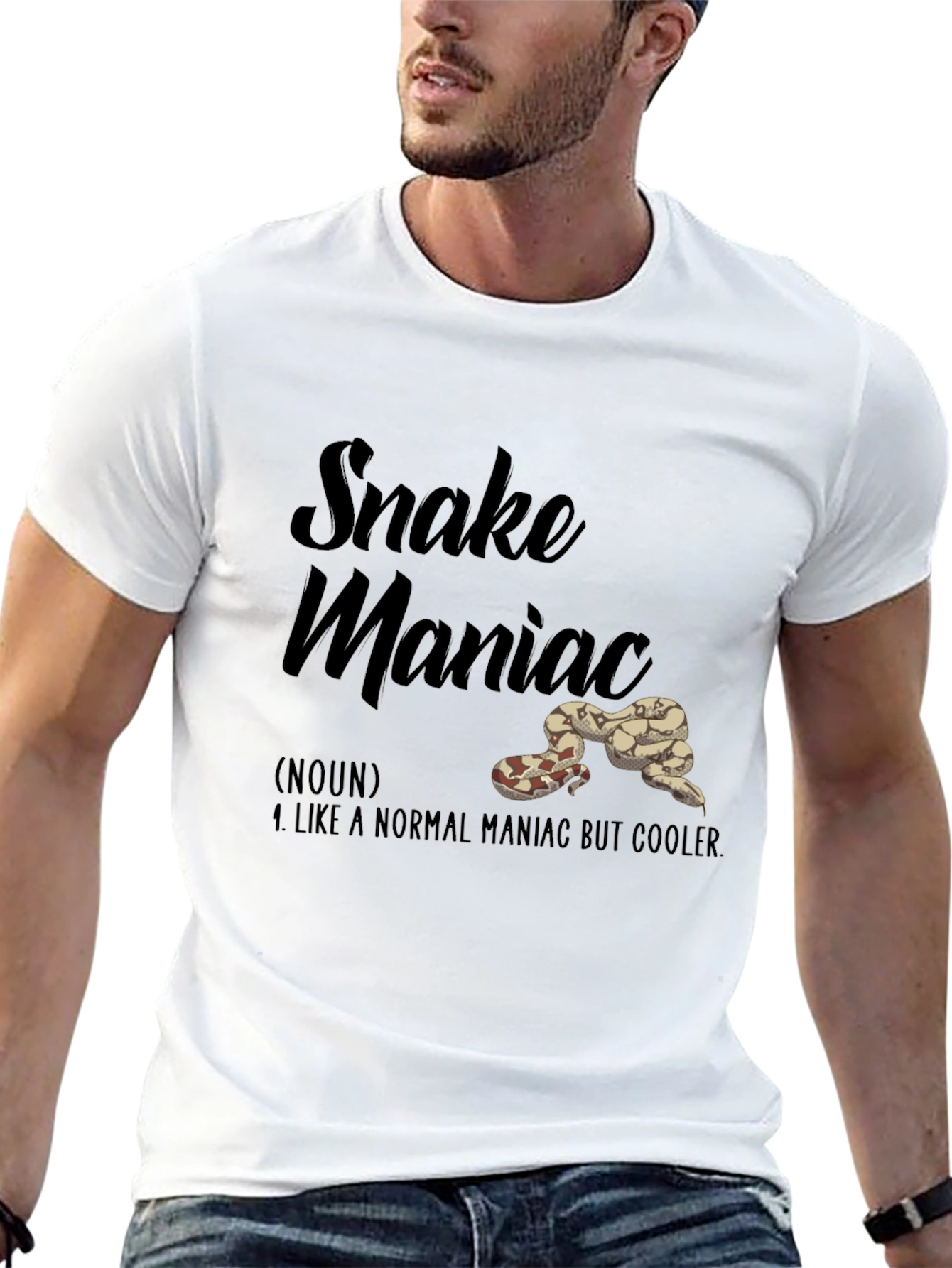 Snake Maniac T-Shirt: Cooler Than Normal