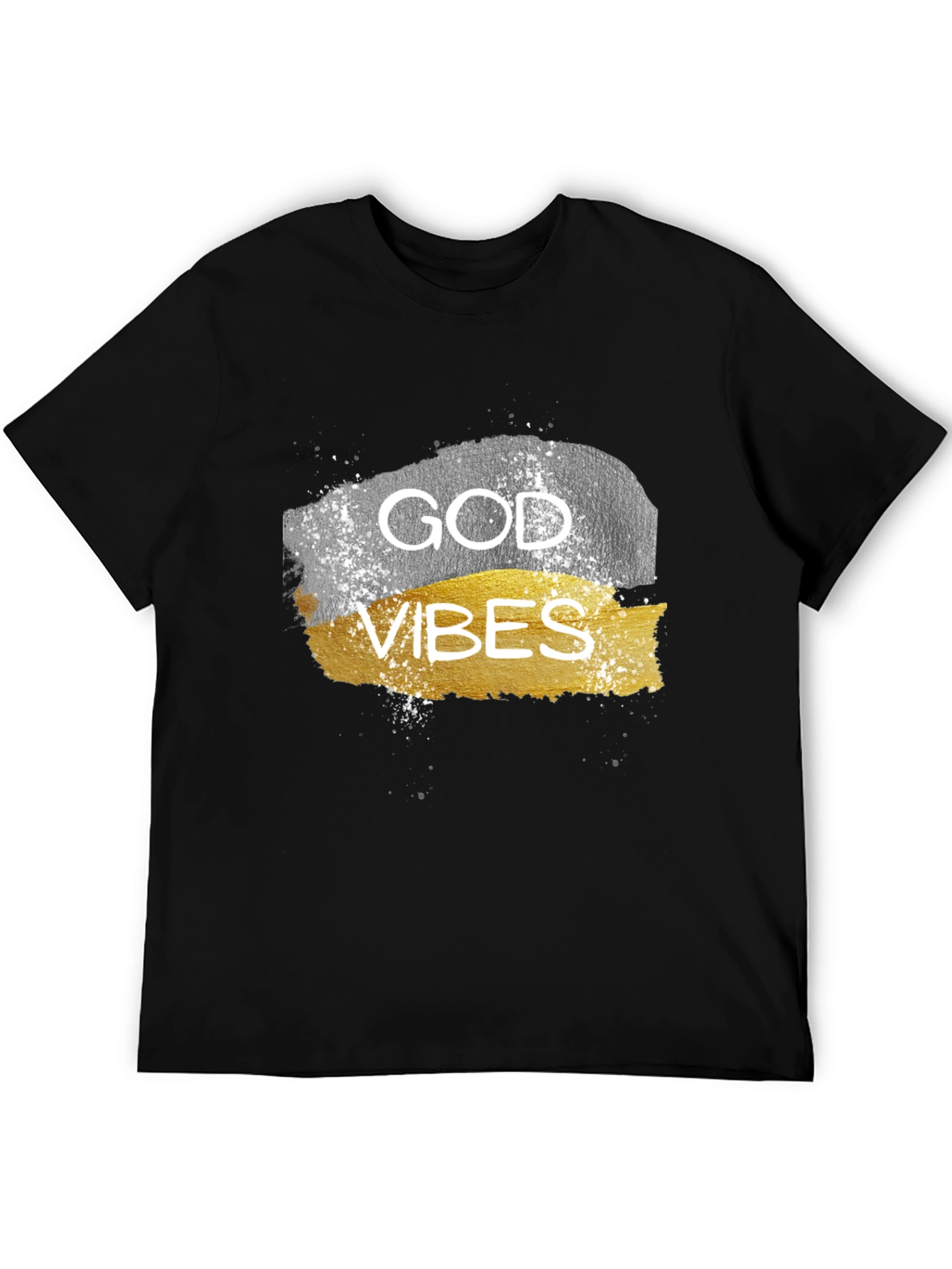 God Vibes Graphic T-Shirt - Casual Wear