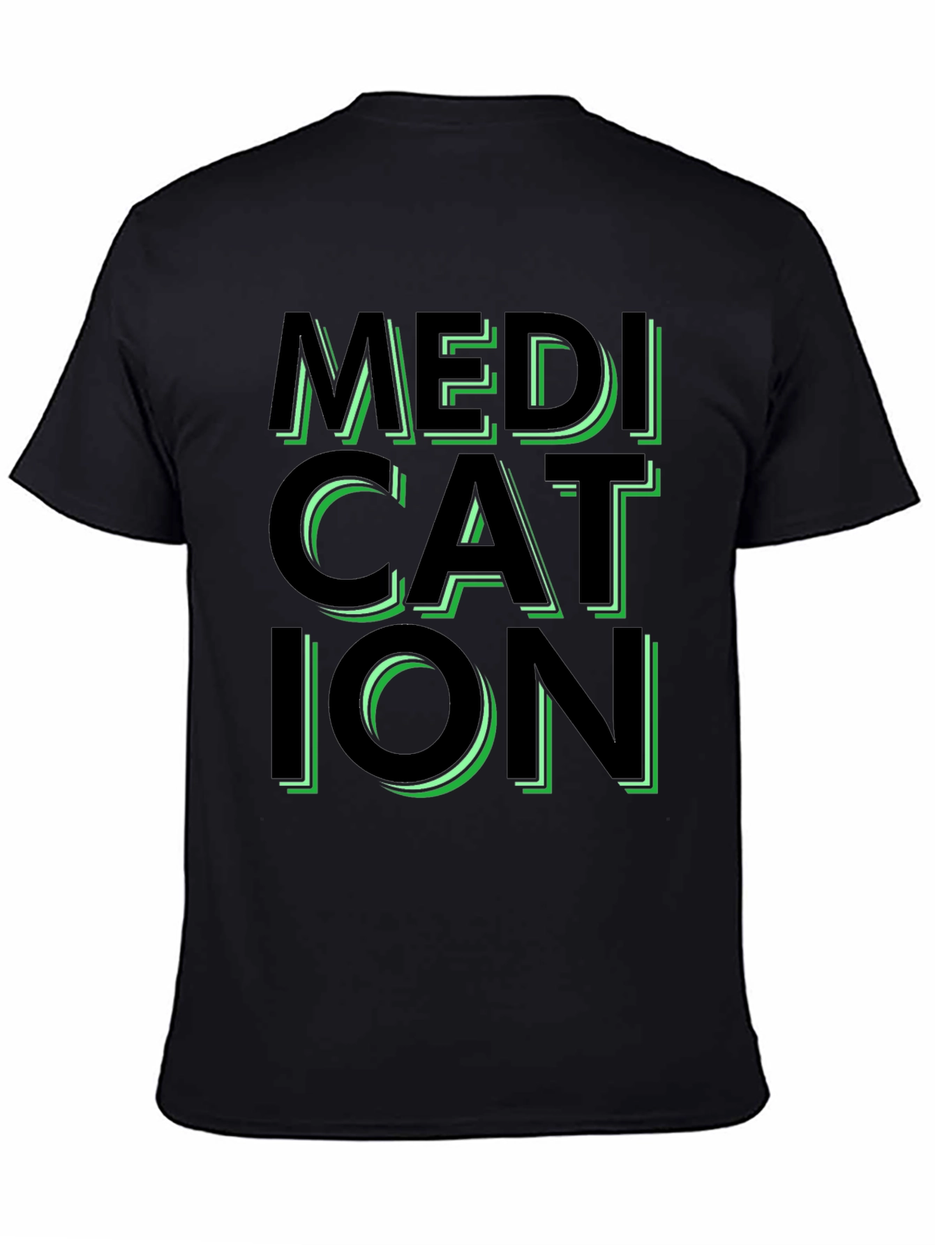 Medication Graphic Tee - Trendy Statement Shirt