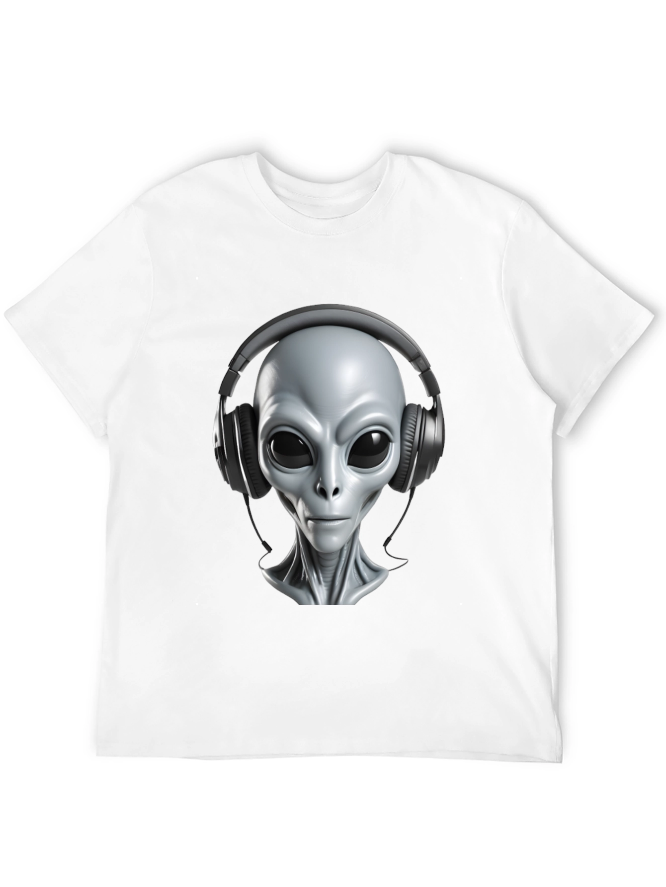 Alien DJ T-Shirt - Extraterrestrial Beats