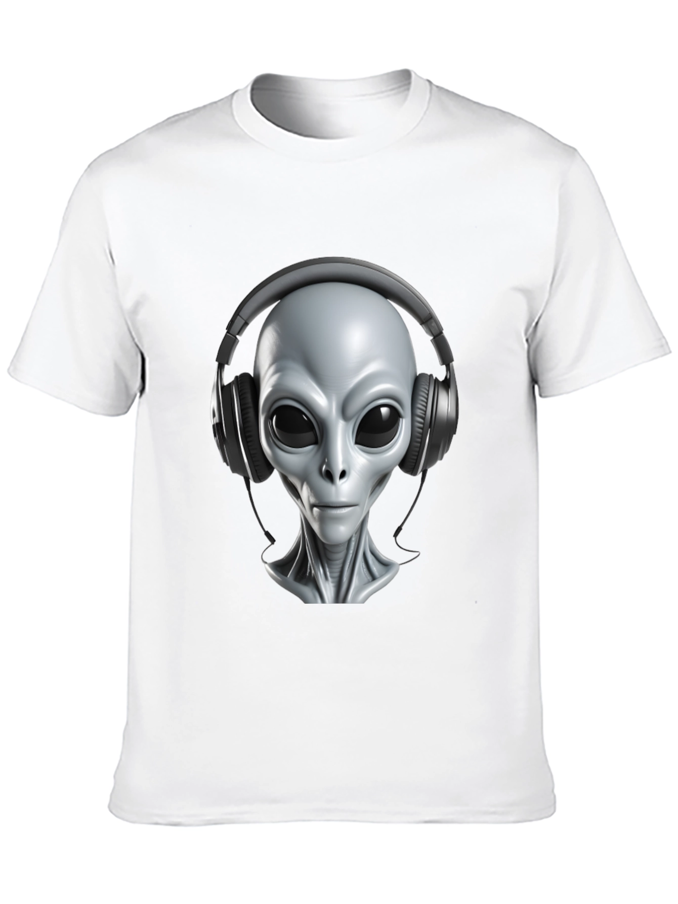 Alien DJ T-Shirt - Extraterrestrial Beats
