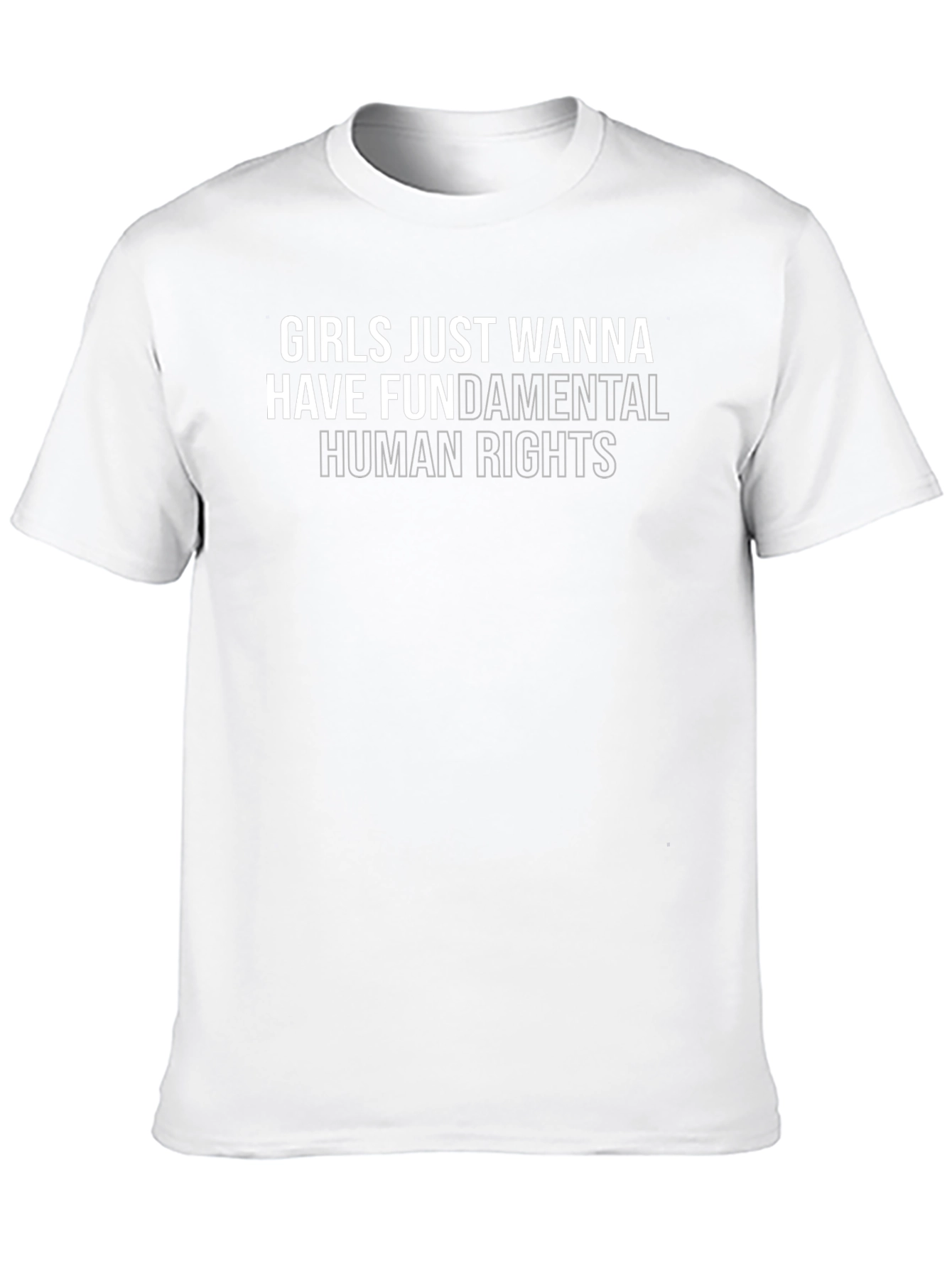 Feminist Graphic Tee - Human Rights Shirt