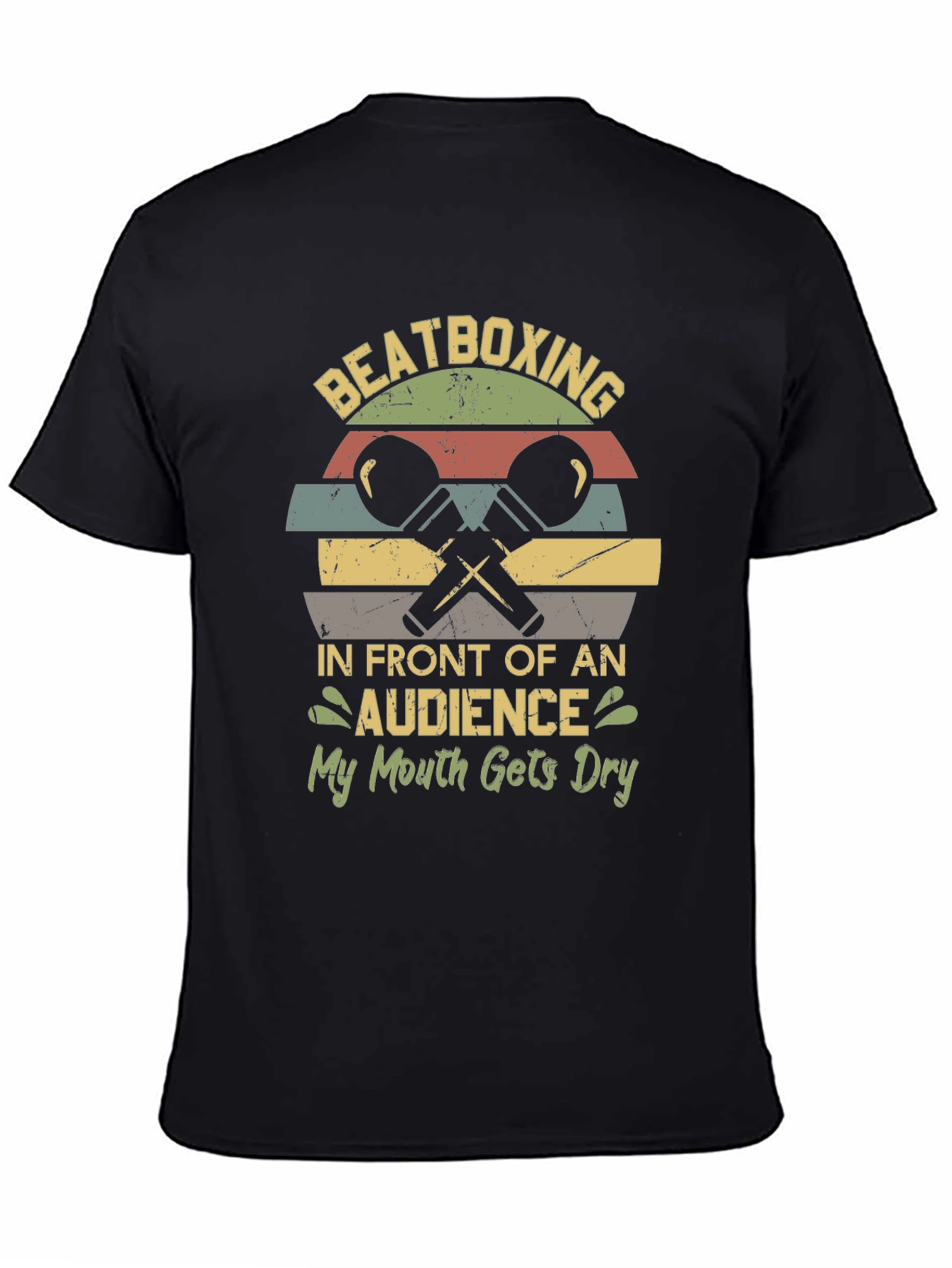 Beatboxing Graphic Tee - Retro Style