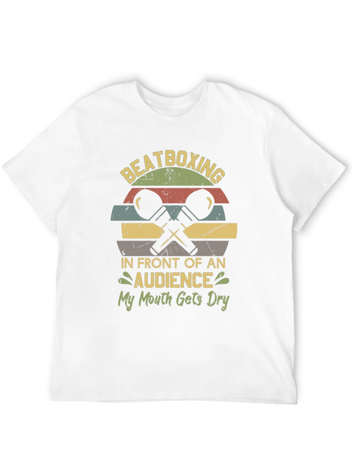 Beatboxing Graphic Tee - Retro Style