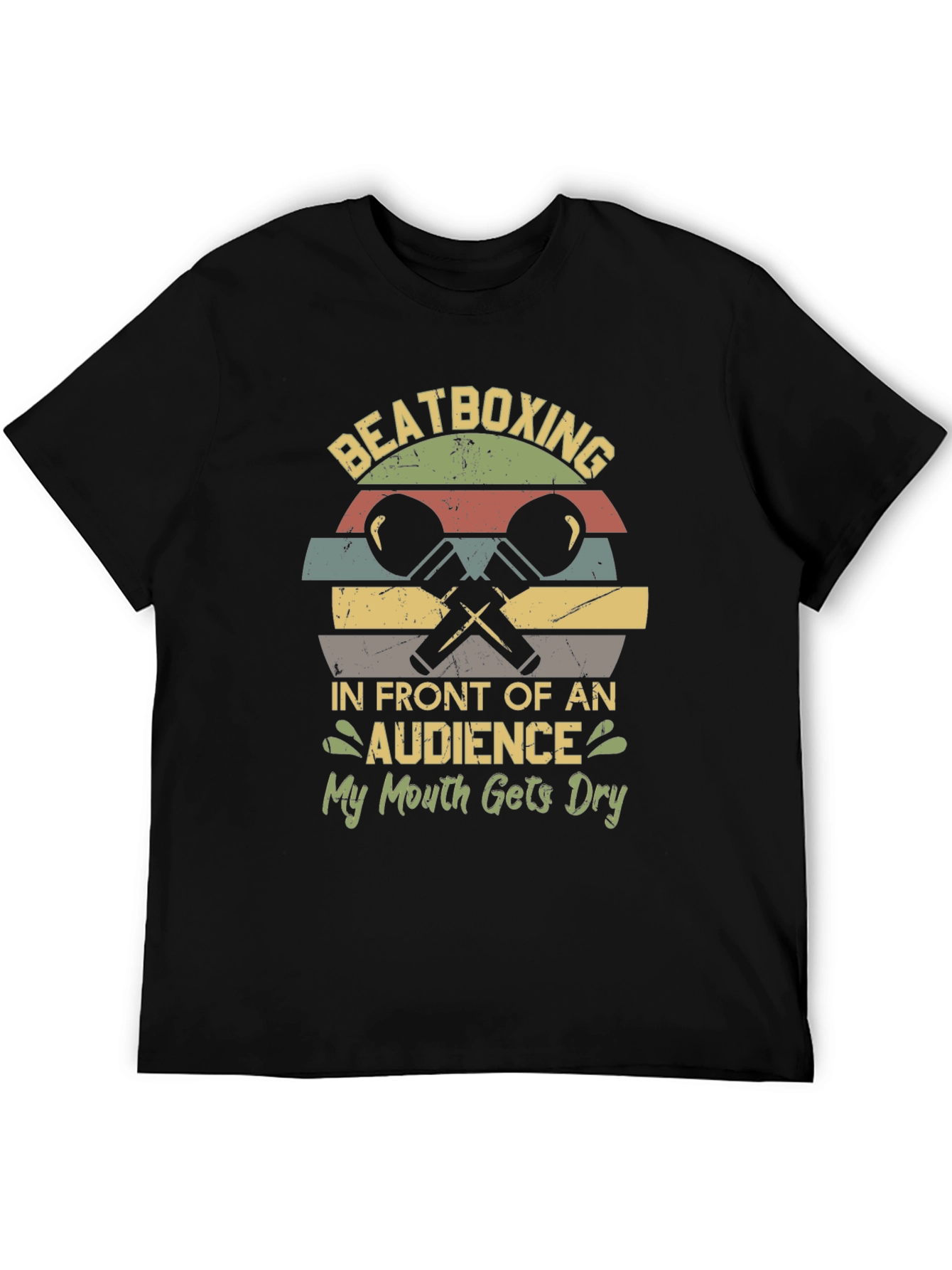 Beatboxing Graphic Tee - Retro Style