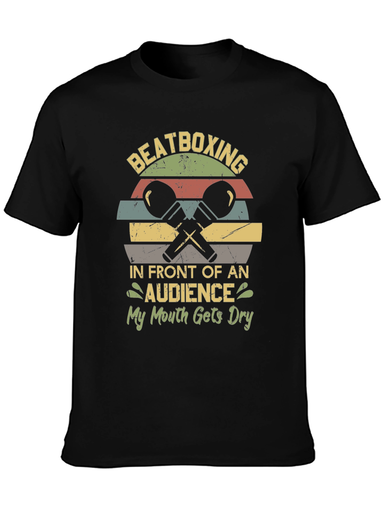 Beatboxing Graphic Tee - Retro Style