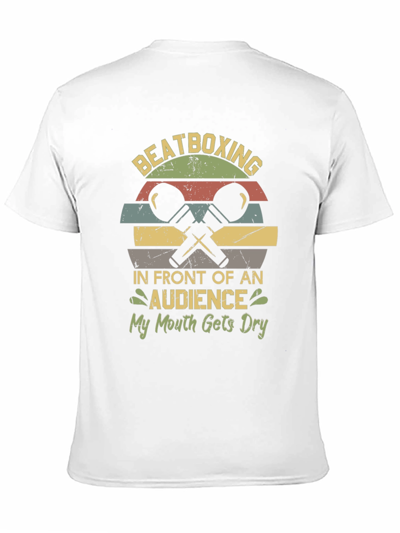Beatboxing Graphic Tee - Retro Style