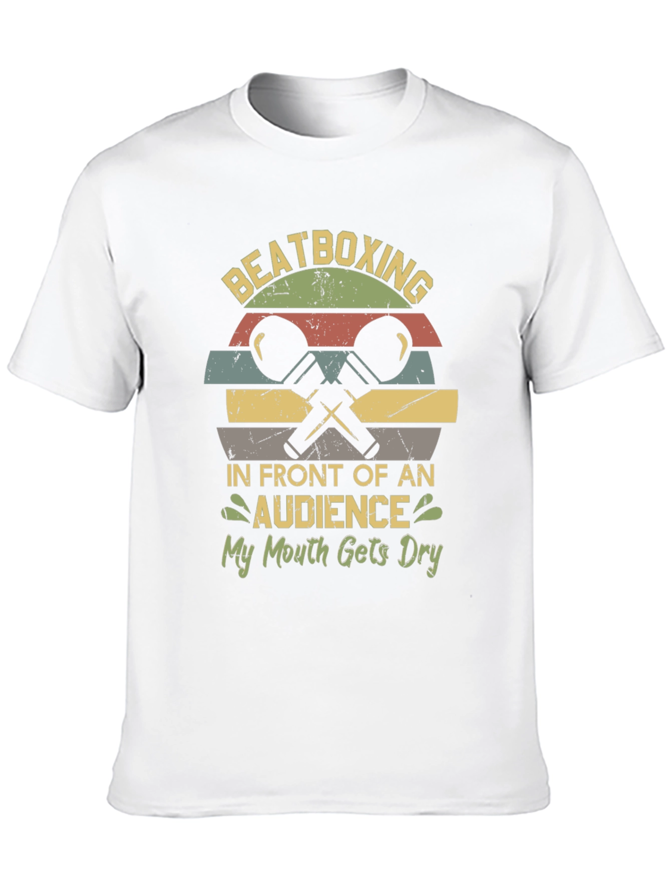 Beatboxing Graphic Tee - Retro Style