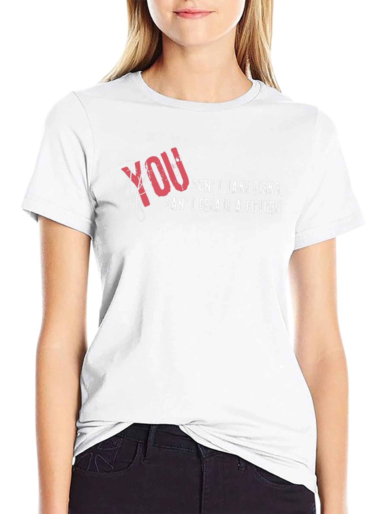 Risk Taker Graphic T-Shirt - Mens Black Tee