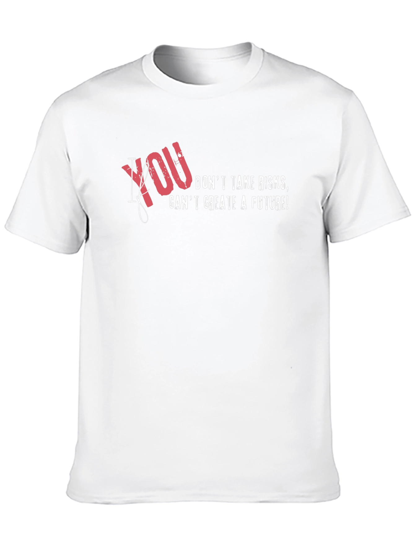 Risk Taker Graphic T-Shirt - Mens Black Tee
