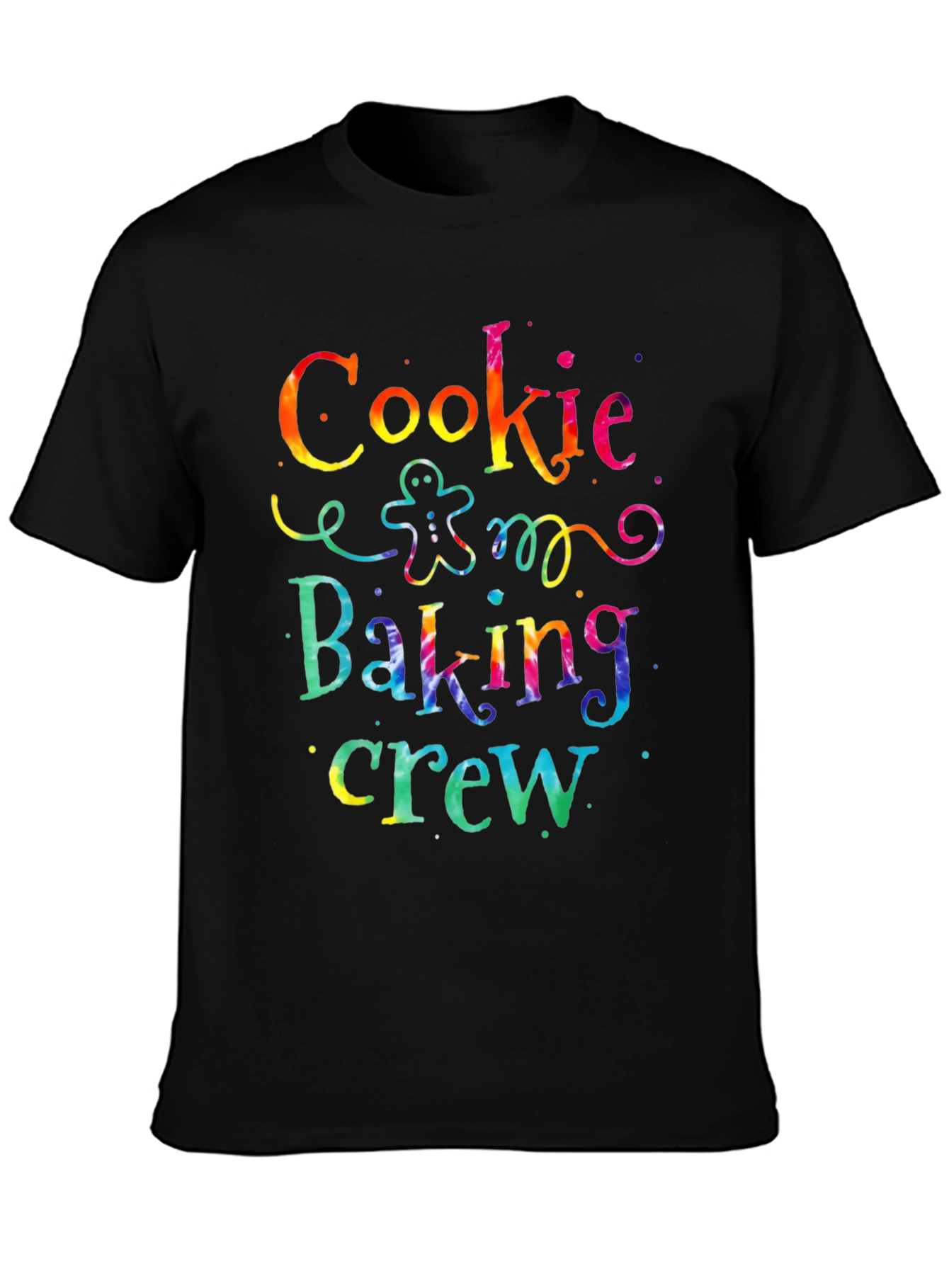 Cookie Baking Crew Tie-Dye T-Shirt