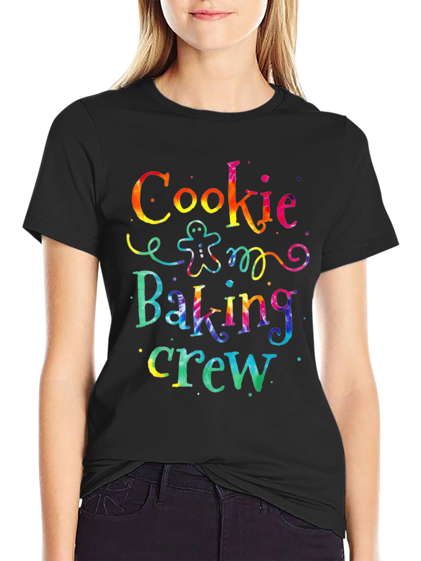 Cookie Baking Crew Tie-Dye T-Shirt