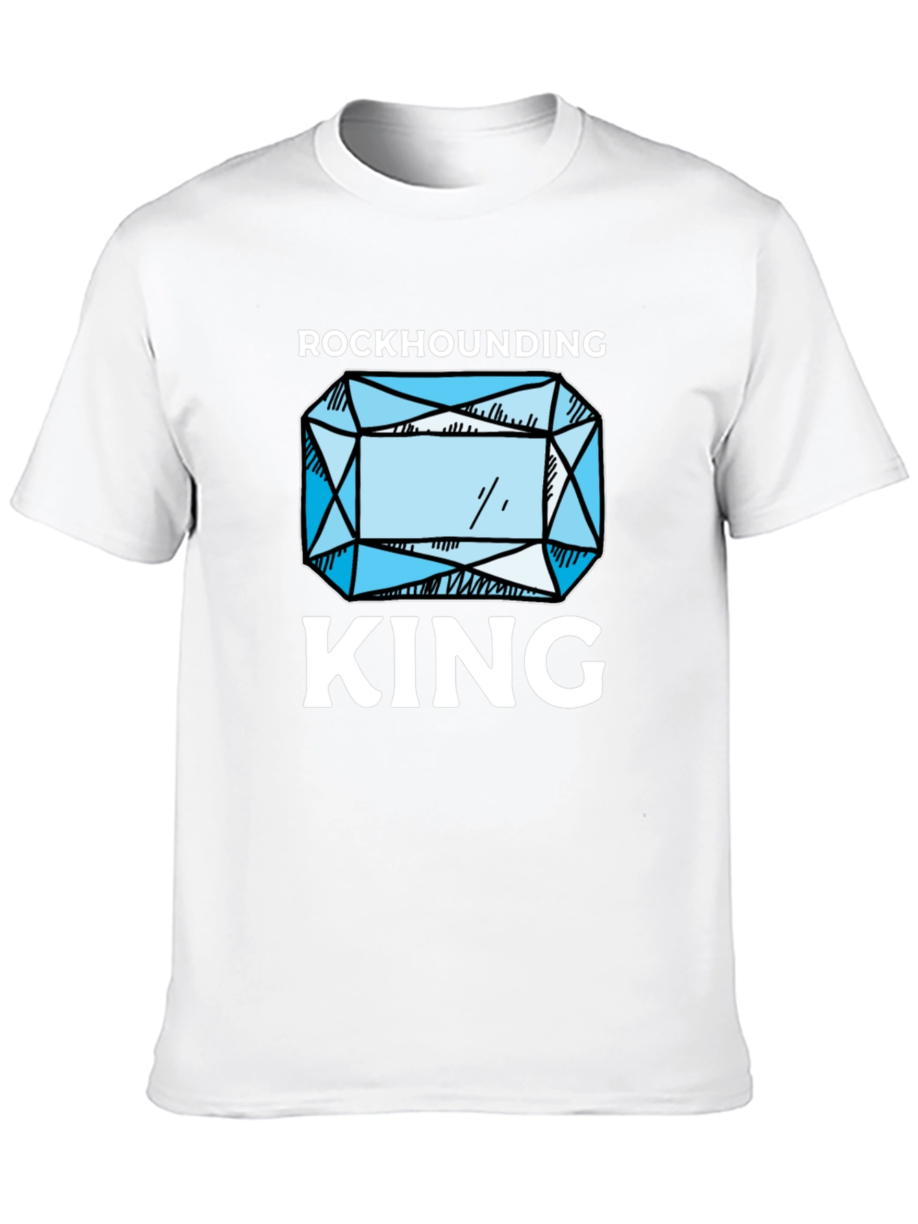 Rockhounding King Black T-Shirt