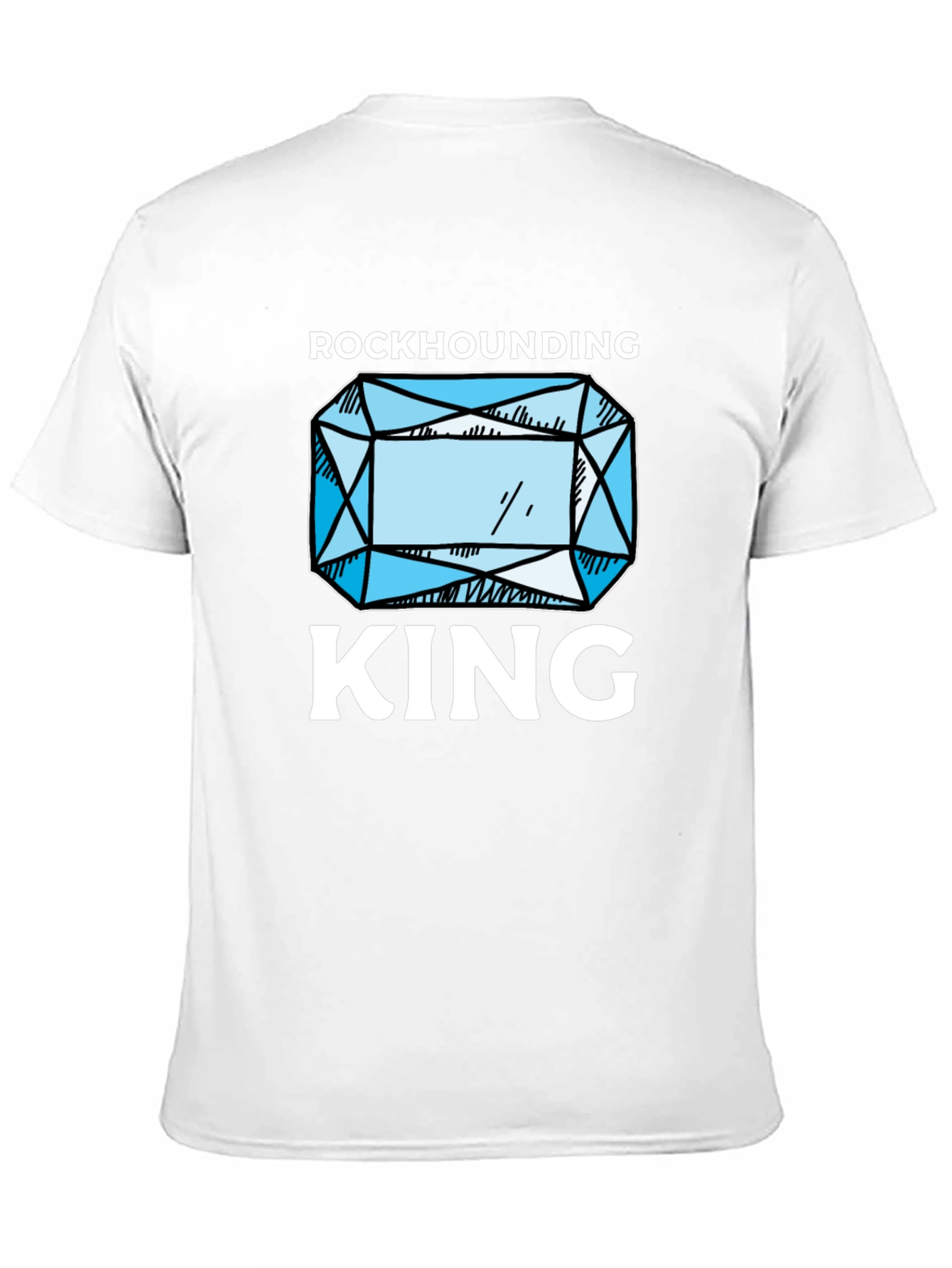 Rockhounding King Black T-Shirt