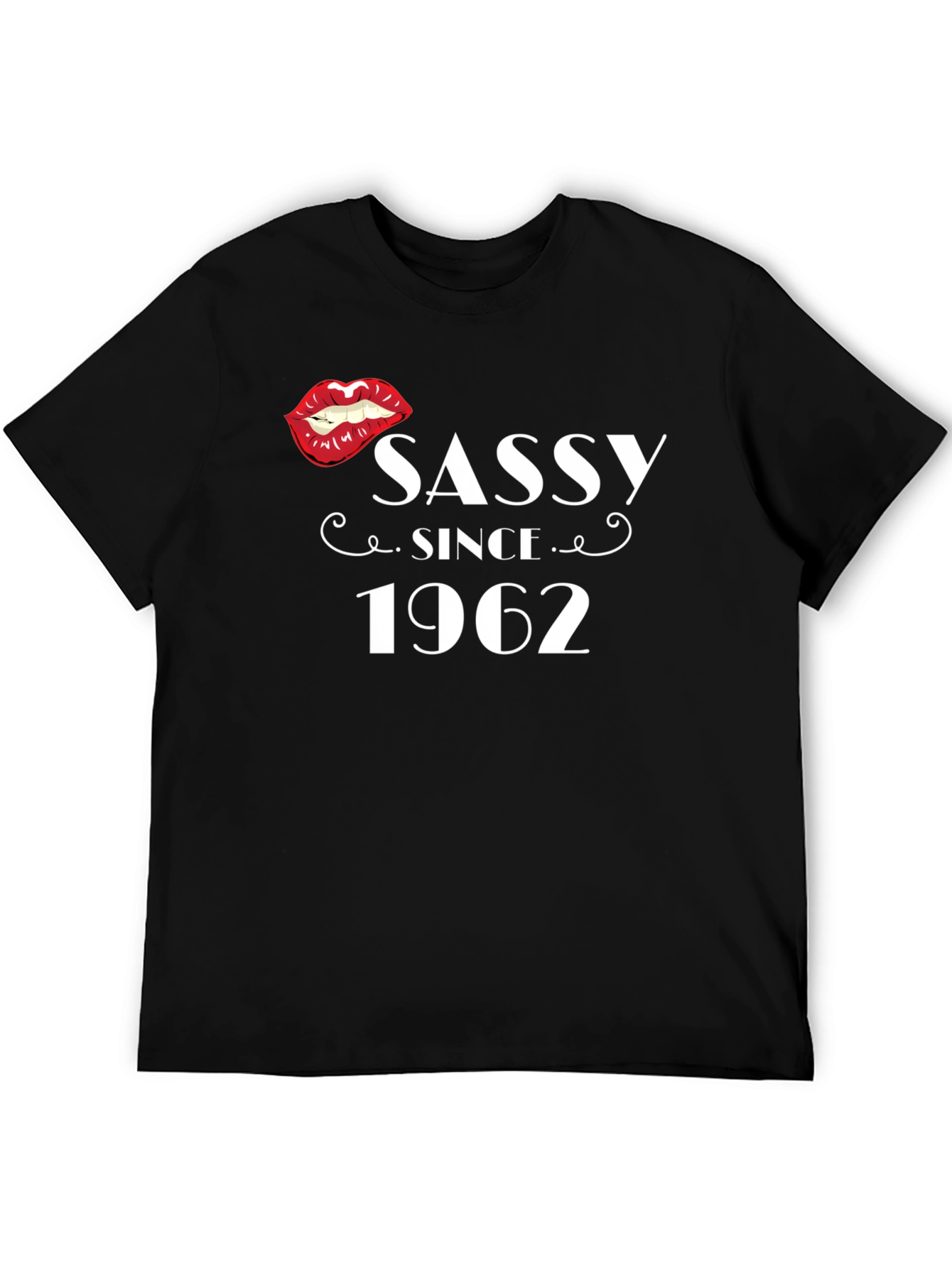 Sassy Since 1962 Graphic Tee - Birthday T-Shirt