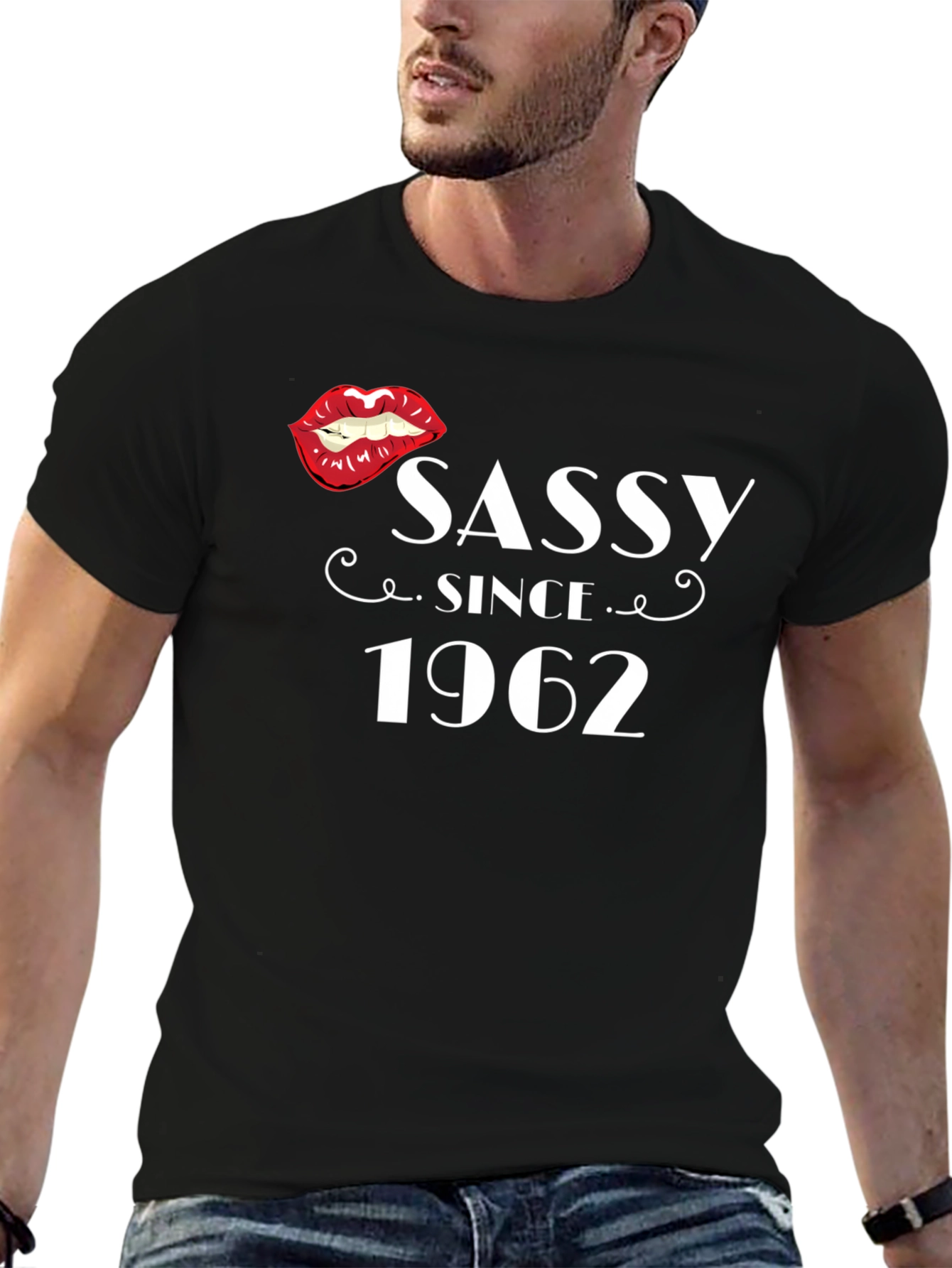 Sassy Since 1962 Graphic Tee - Birthday T-Shirt