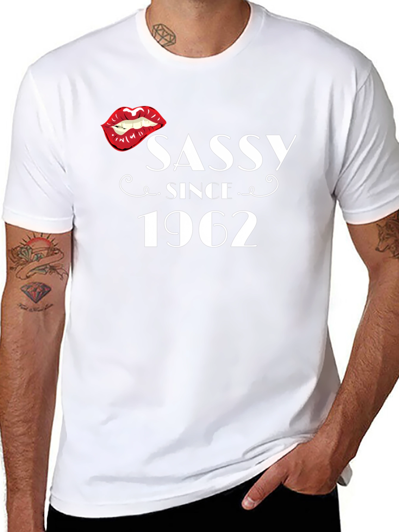 Sassy Since 1962 Graphic Tee - Birthday T-Shirt