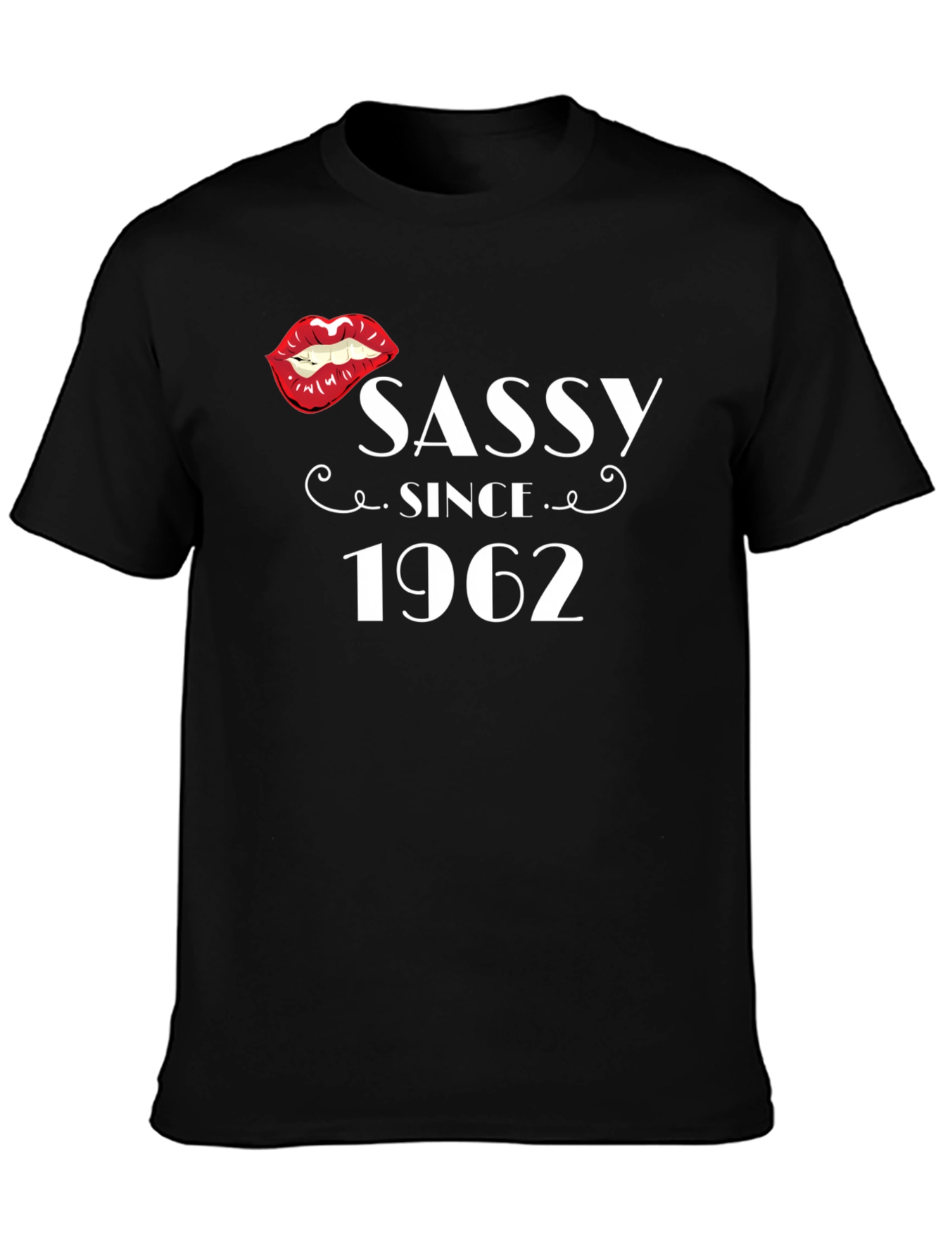 Sassy Since 1962 Graphic Tee - Birthday T-Shirt