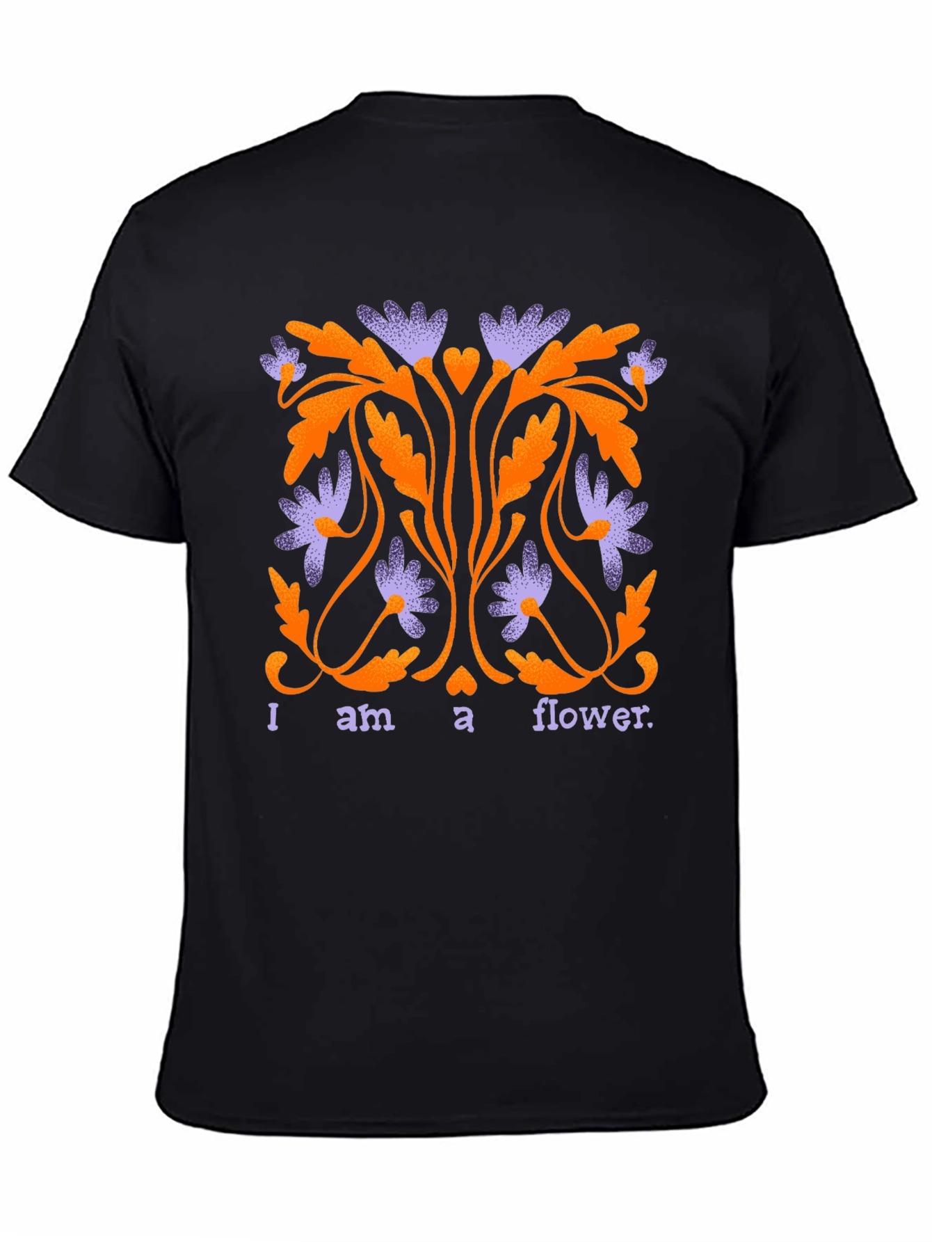 I am a Flower Graphic Tee - Trendy Print