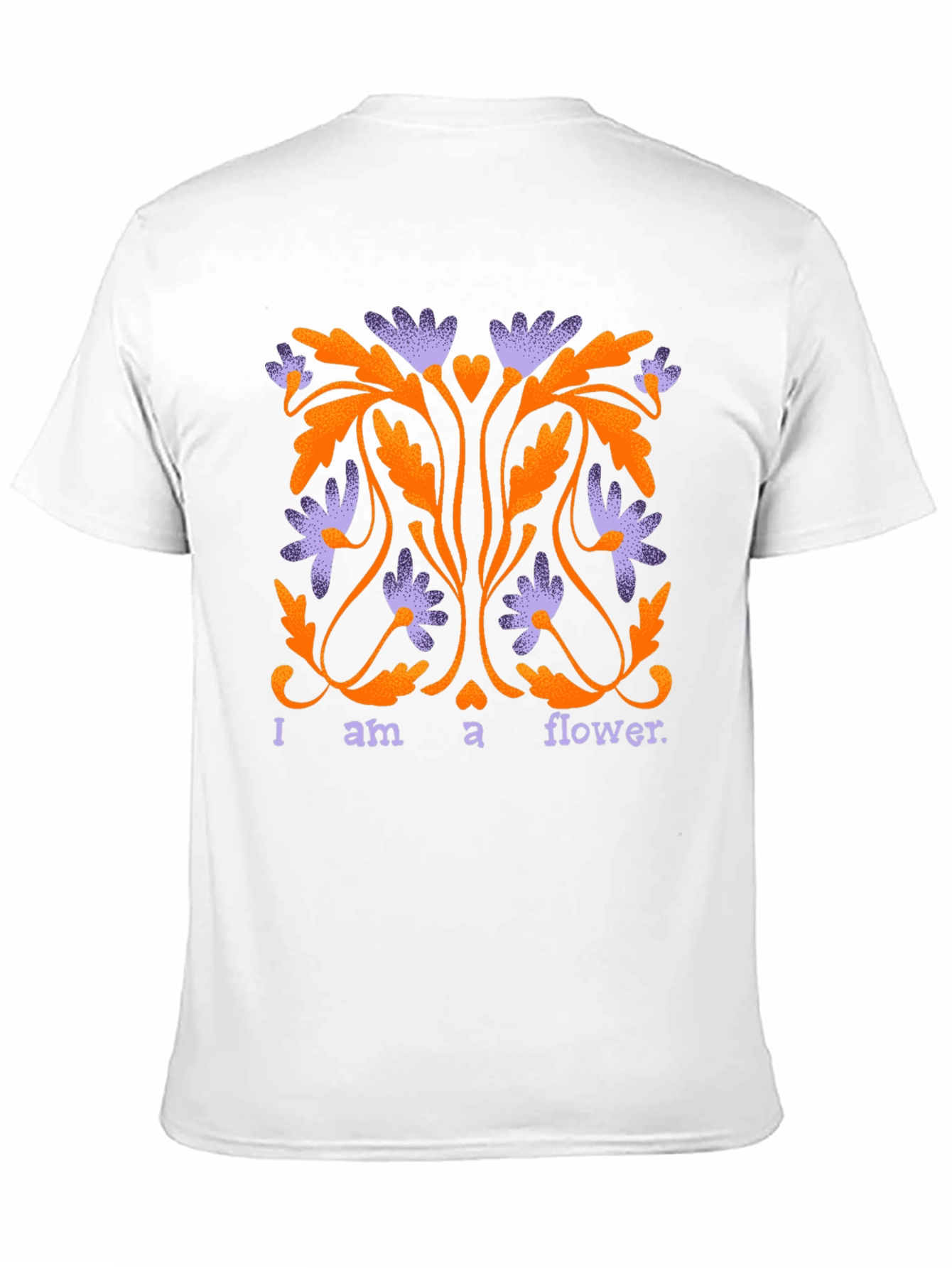 I am a Flower Graphic Tee - Trendy Print
