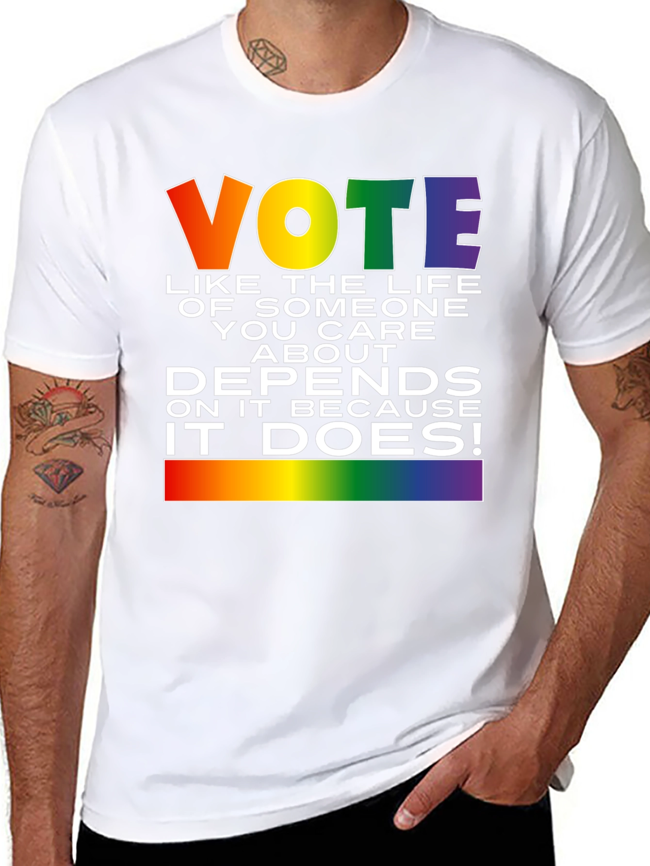 Vote Like Your Life Depends On It T-Shirt