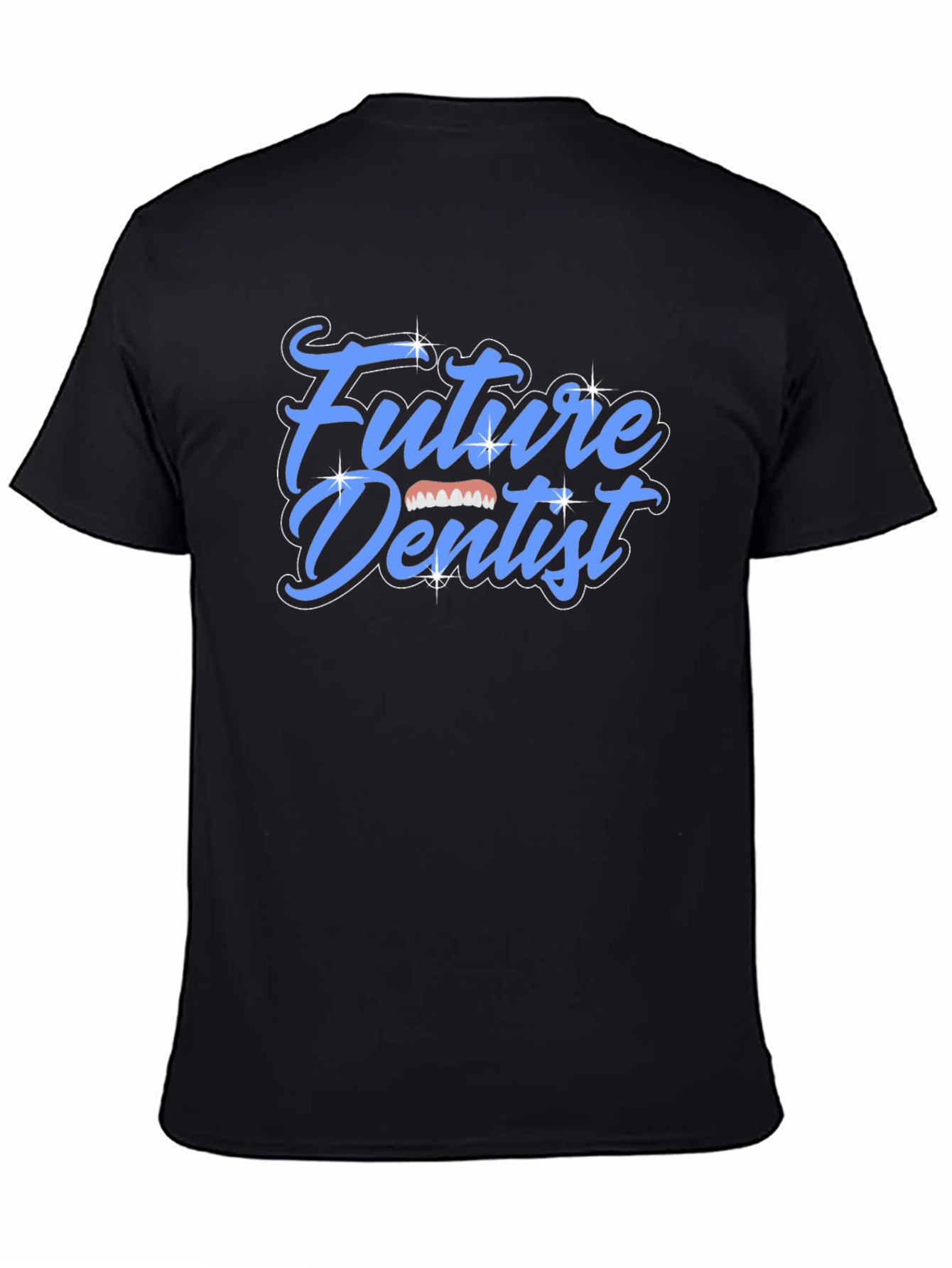 Future Dentist Graphic Tee - Black
