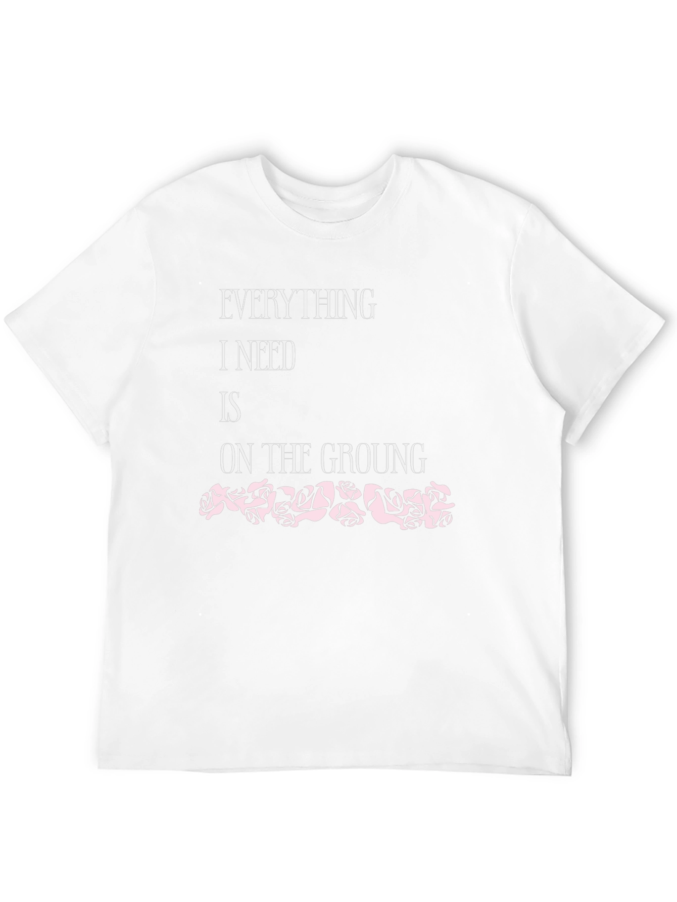 Everything I Need Black T-Shirt