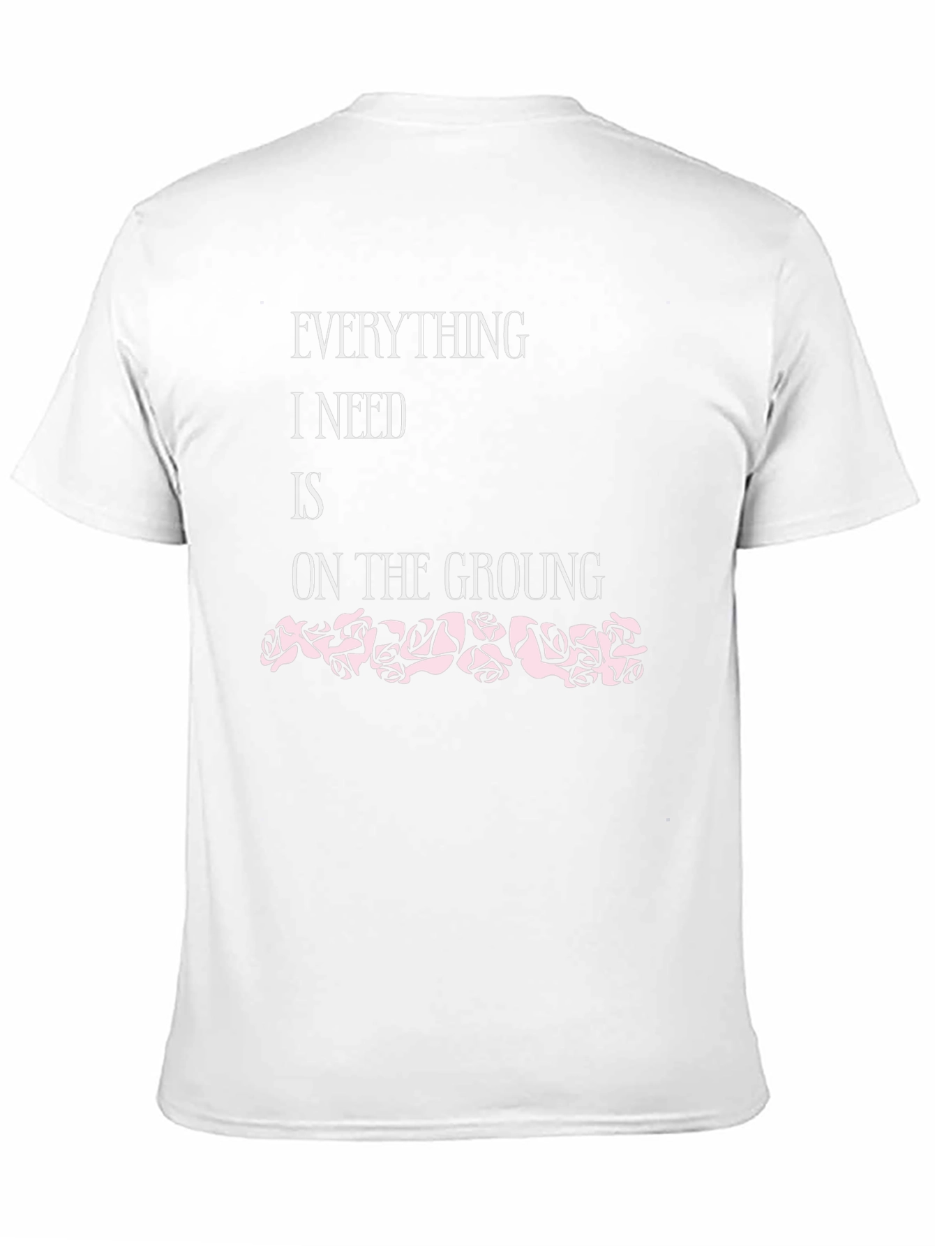 Everything I Need Black T-Shirt