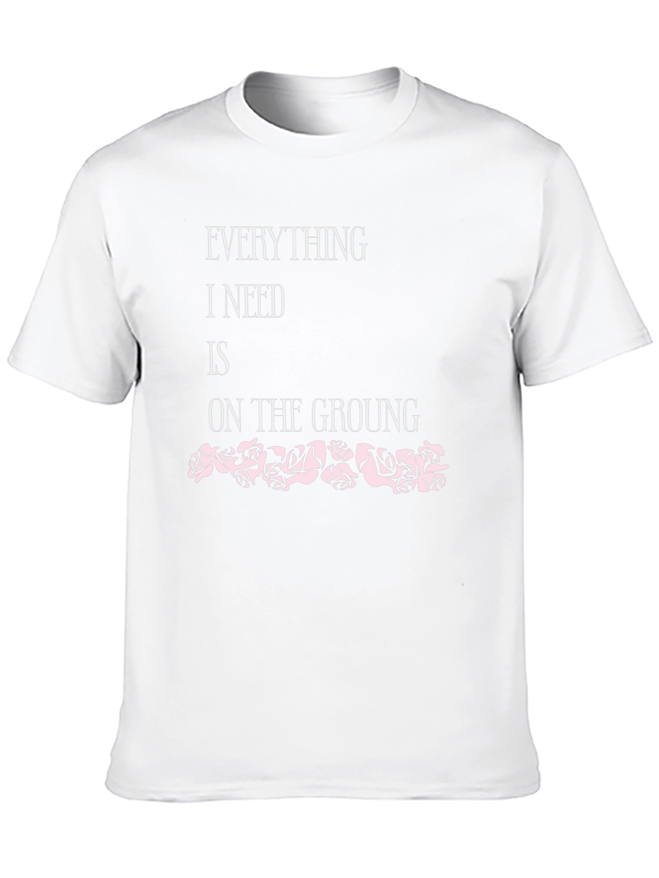 Everything I Need Black T-Shirt