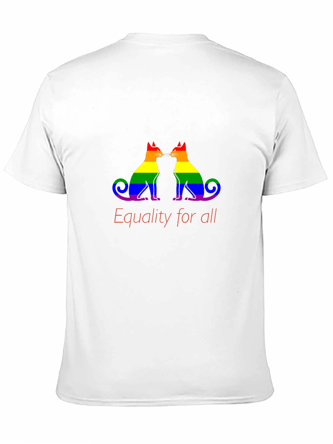 Equality for All LGBTQ Cats Graphic Tee